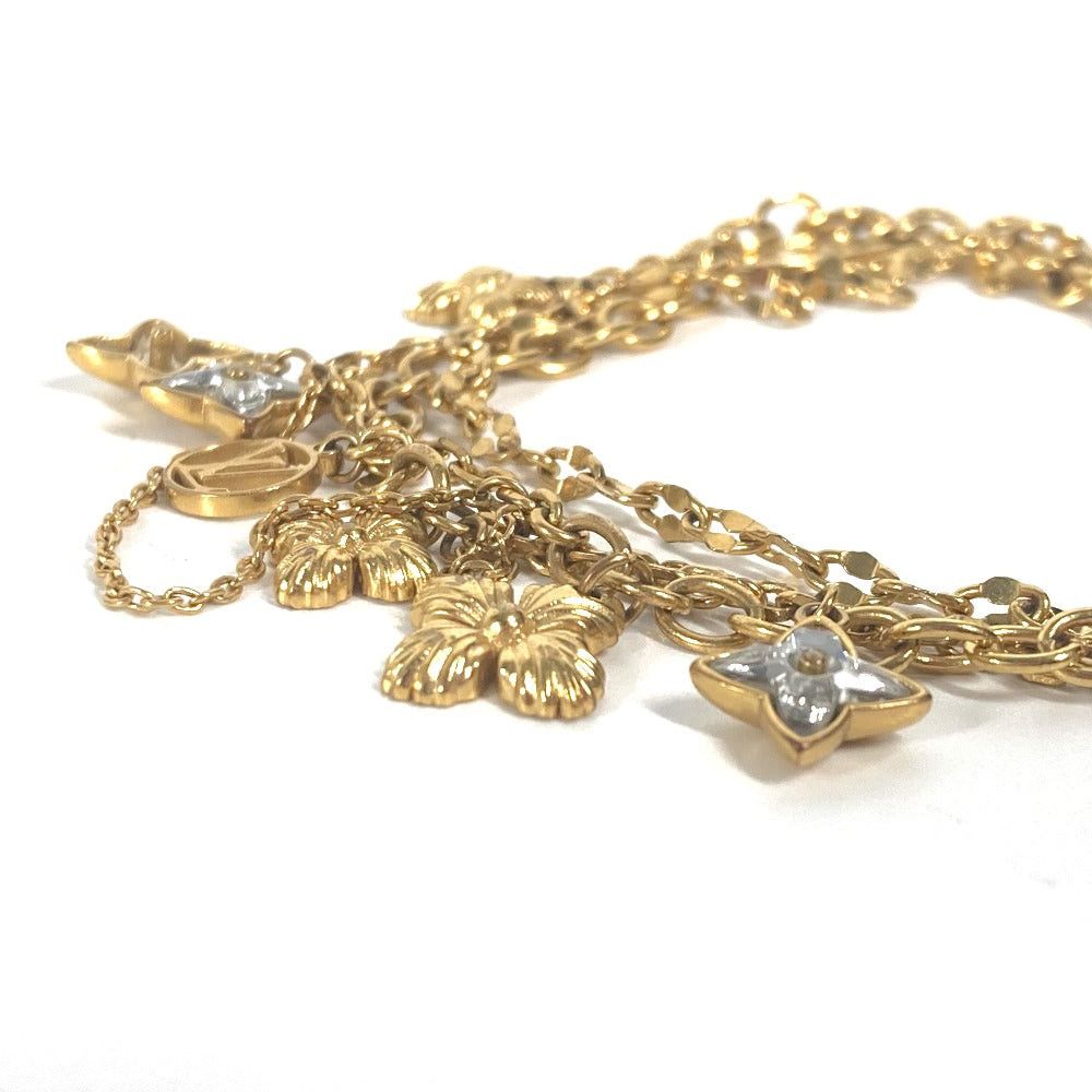 Louis Vuitton Louis Vuitton M68375 Accessories Brasserie Blooming Strass Bracelet Rhinestone Chain Metal Women Gold Size ONE SIZE - 4 Thumbnail