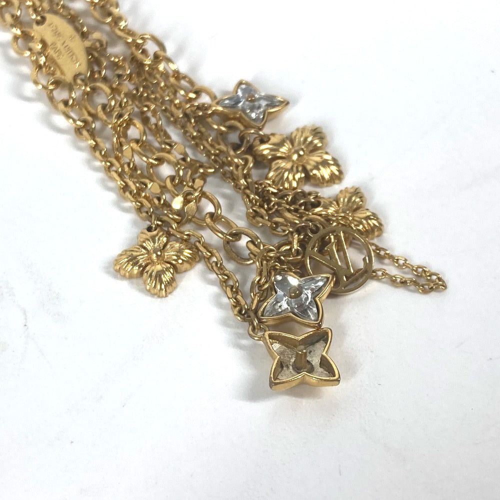 Louis Vuitton Louis Vuitton M68375 Accessories Brasserie Blooming Strass Bracelet Rhinestone Chain Metal Women Gold Size ONE SIZE - 8 Thumbnail