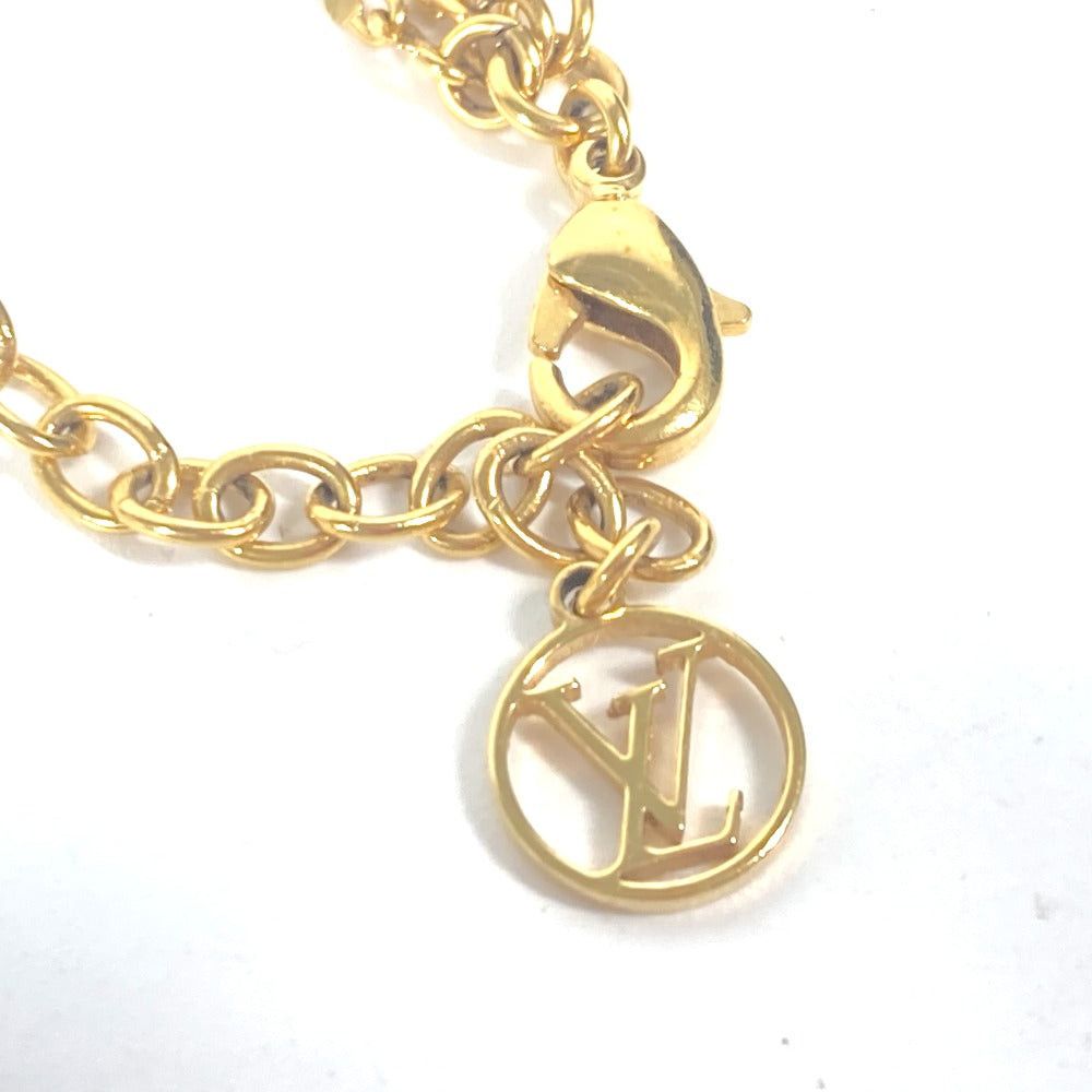 Louis Vuitton Louis Vuitton M68375 Accessories Brasserie Blooming Strass Bracelet Rhinestone Chain Metal Women Gold Size ONE SIZE - 5 Thumbnail