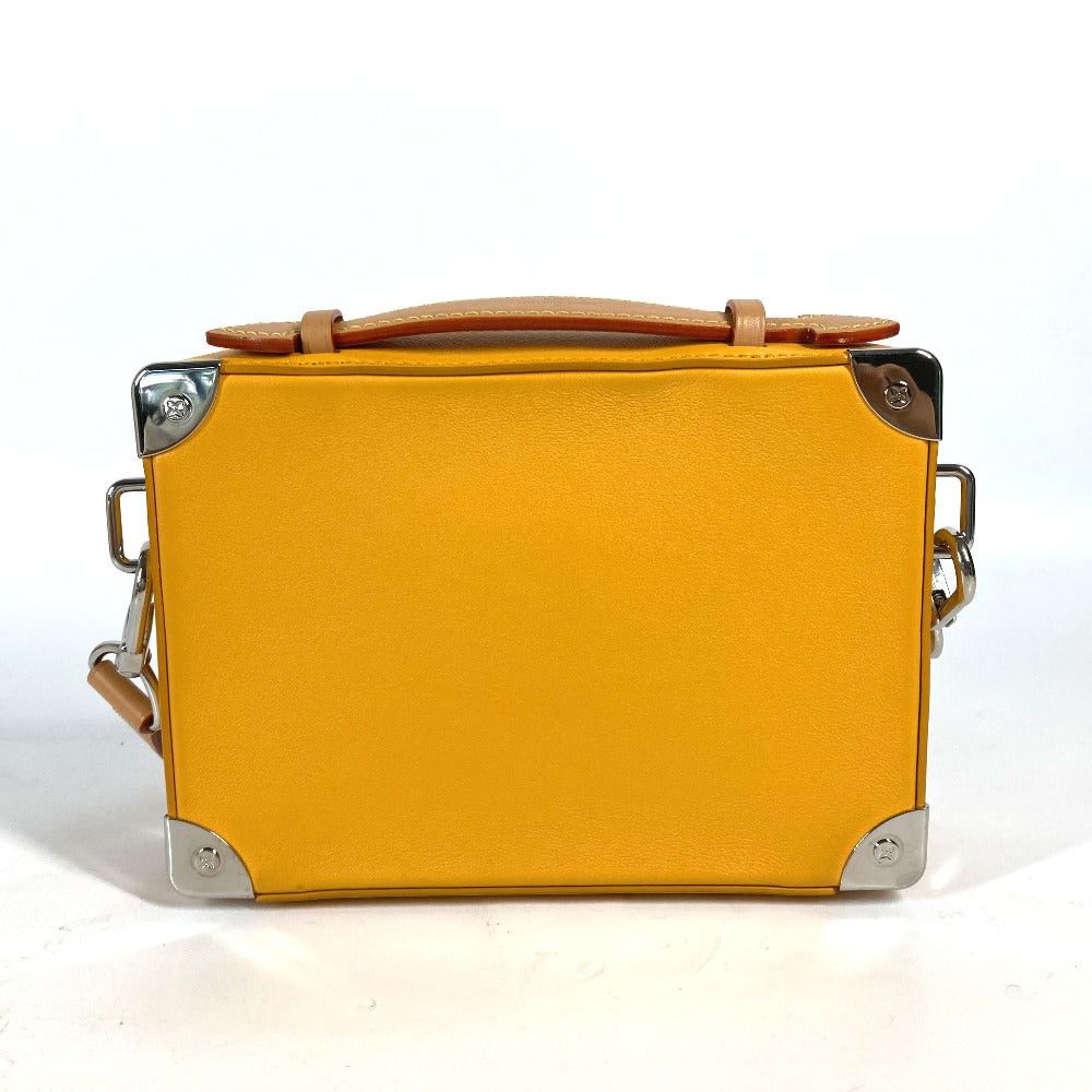 Louis Vuitton Louis Vuitton M59669 Virgil Abloh Handle Soft Trunk Briefcase Handbag Shoulder Bag Calf Leather Men Saffron Orange Size ONE SIZE - 2 Thumbnail