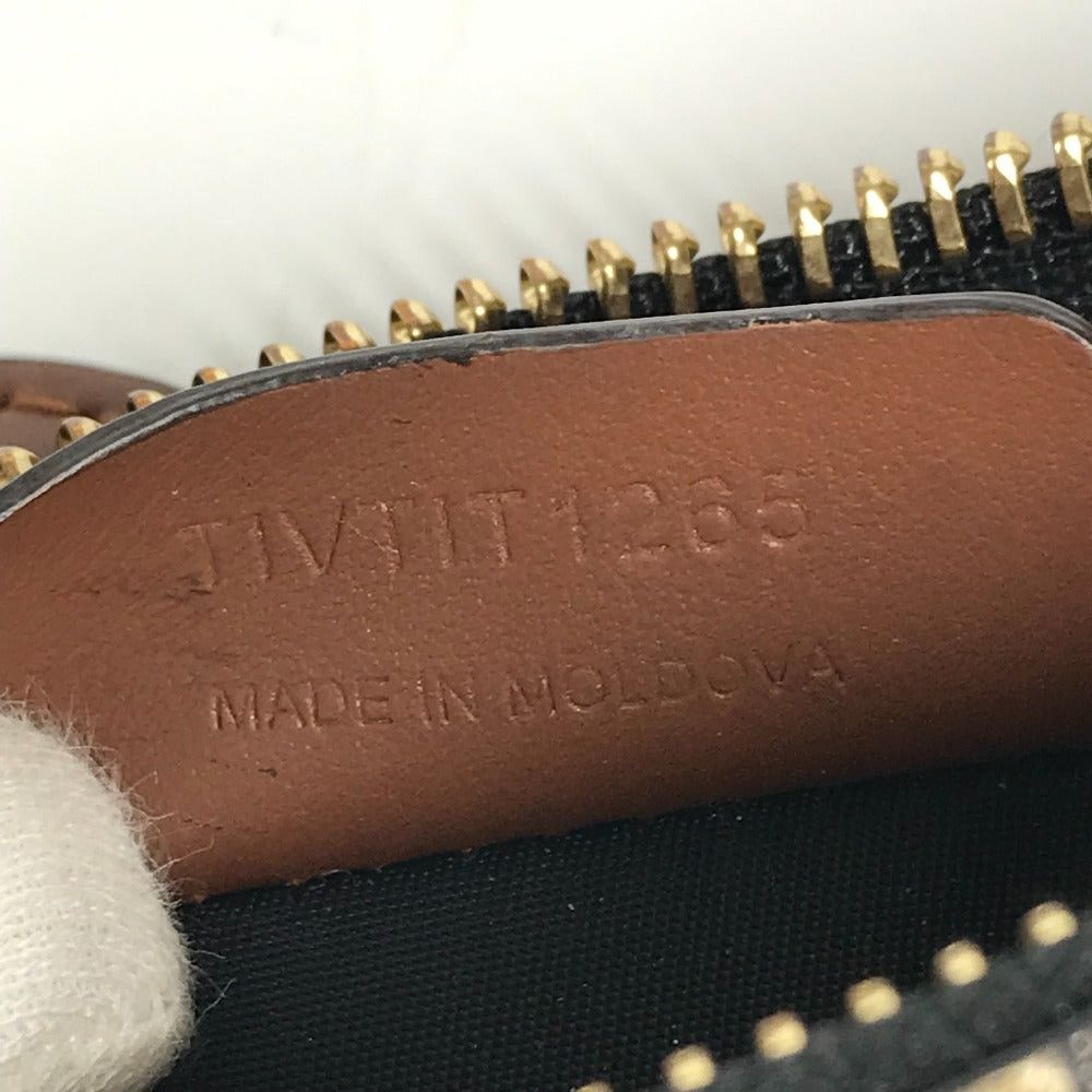 Burberry Burberry Tb Logo Wallet Change Purse Pouch Coin Leather/Pvc Women Brown Size ONE SIZE - 9 Thumbnail