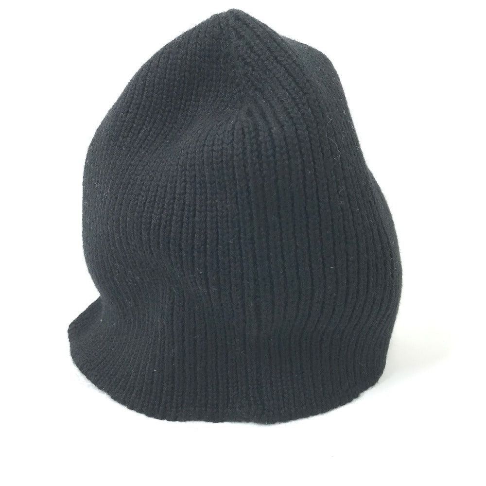 Bottega Veneta Bottega Veneta Bv Logo A Point Of Coordination. Knitted Hat Wool Men Black Size ONE SIZE - 4 Thumbnail
