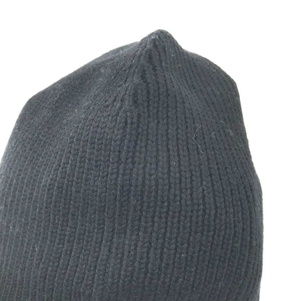 Bottega Veneta Bottega Veneta Bv Logo A Point Of Coordination. Knitted Hat Wool Men Black Size ONE SIZE - 7 Thumbnail