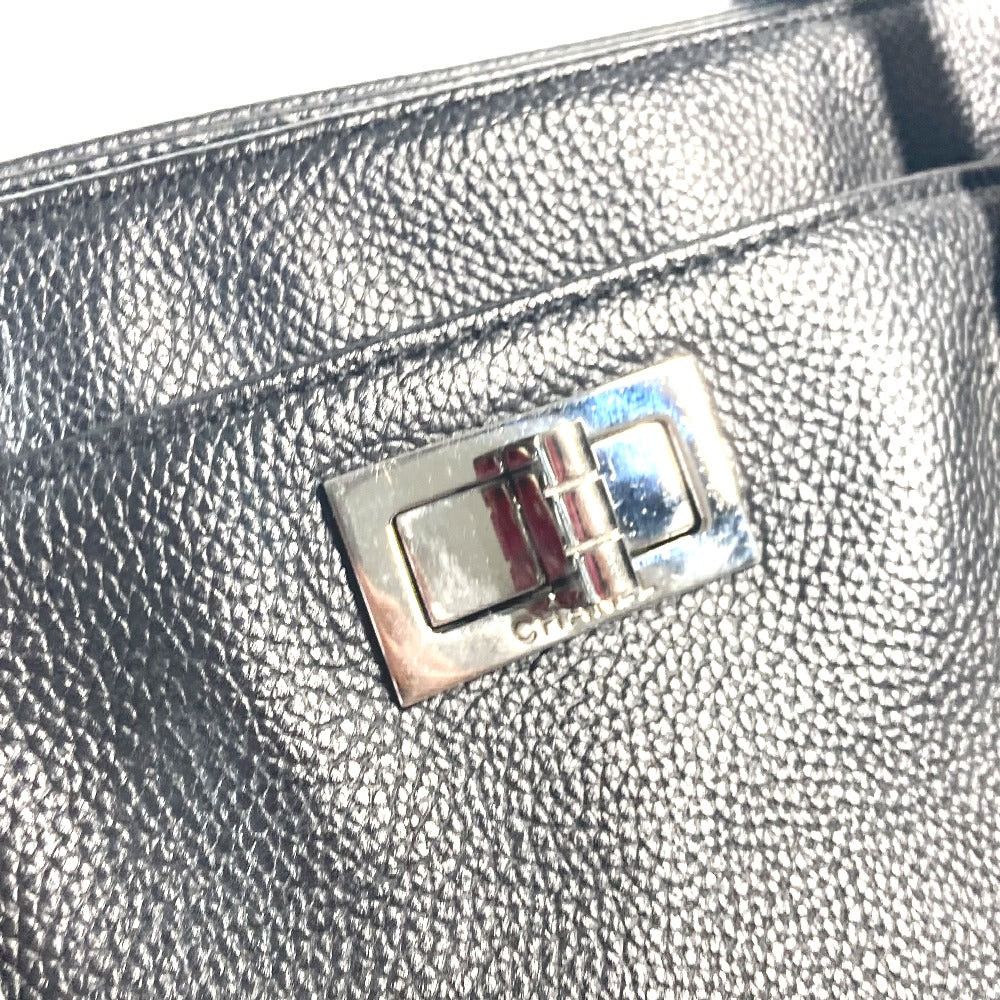 Chanel Chanel Briefcase Executive Tote 2.55 Fittings Shoulder Bag Shawl Caviar Skin Women Black Size ONE SIZE - 7 Thumbnail