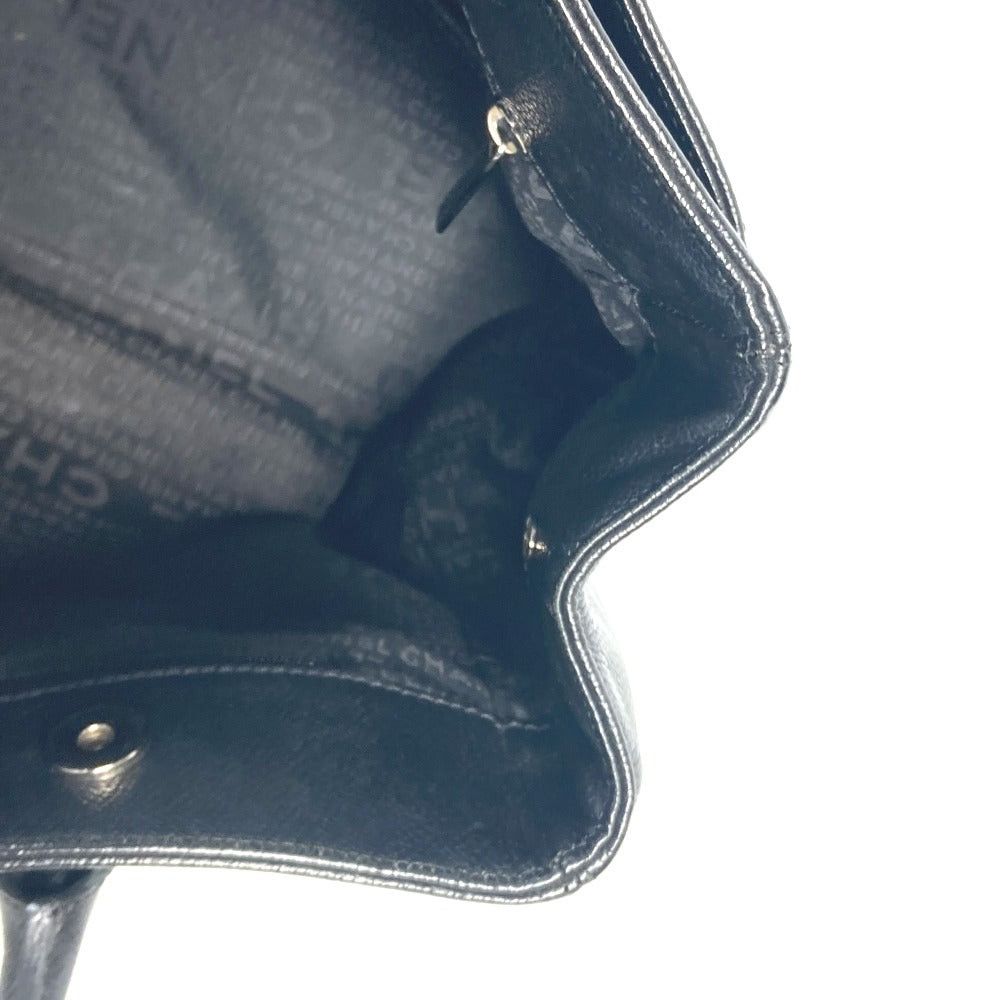 Chanel Chanel Briefcase Executive Tote 2.55 Fittings Shoulder Bag Shawl Caviar Skin Women Black Size ONE SIZE - 17 Thumbnail