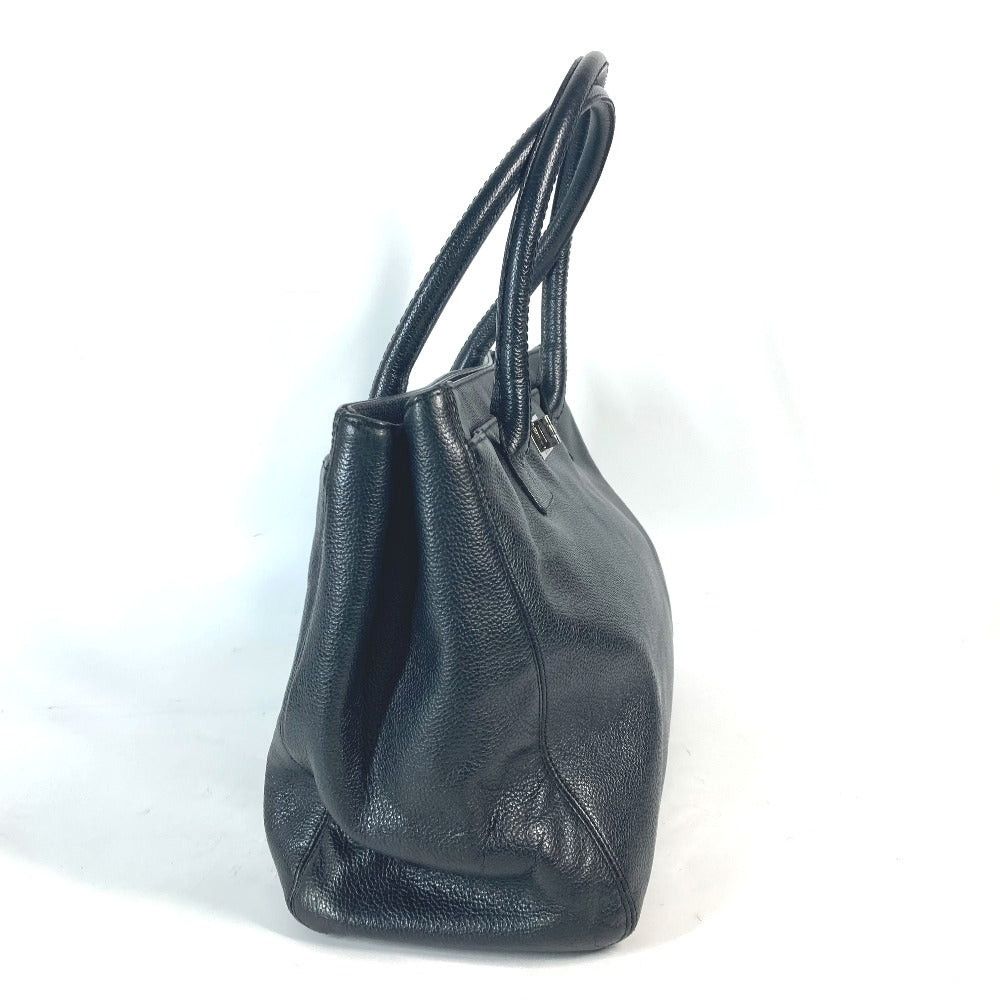 Chanel Chanel Briefcase Executive Tote 2.55 Fittings Shoulder Bag Shawl Caviar Skin Women Black Size ONE SIZE - 3 Thumbnail