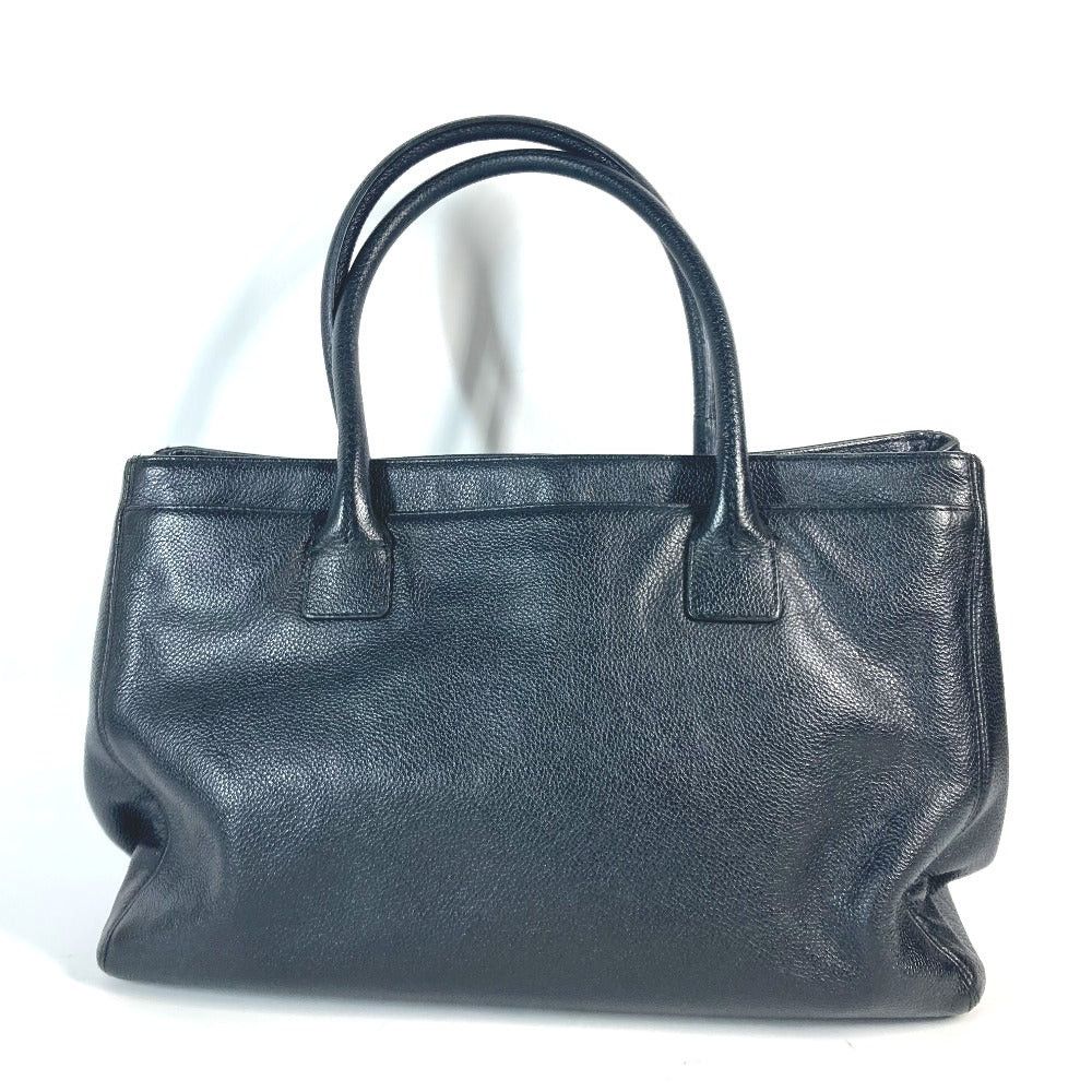 Chanel Chanel Briefcase Executive Tote 2.55 Fittings Shoulder Bag Shawl Caviar Skin Women Black Size ONE SIZE - 2 Thumbnail