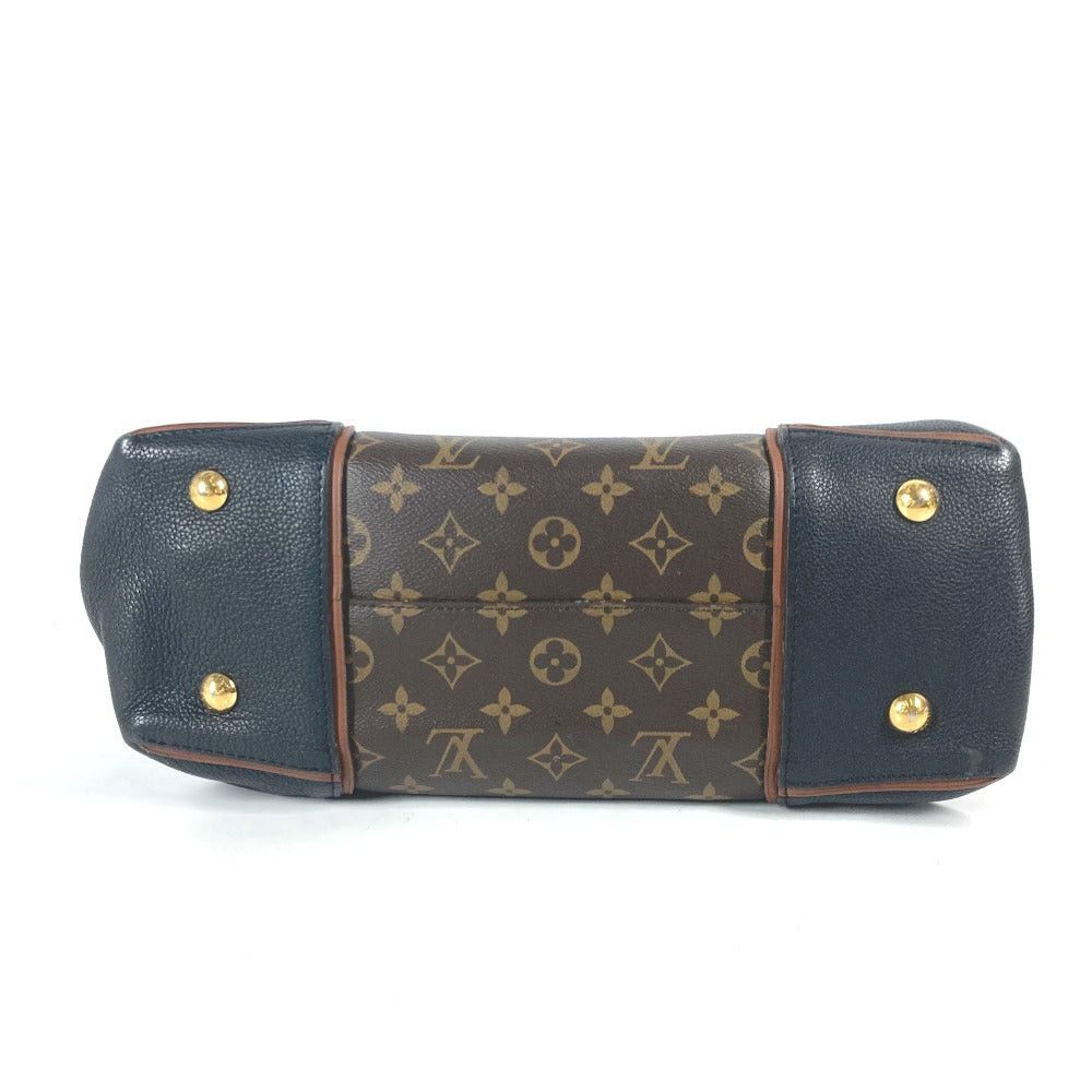 Louis Vuitton Louis Vuitton M40942 Monogram Tote Double Pm Bag Briefcase Shawl Shoulder Handbag Canvas Women Brown Size ONE SIZE - 4 Thumbnail