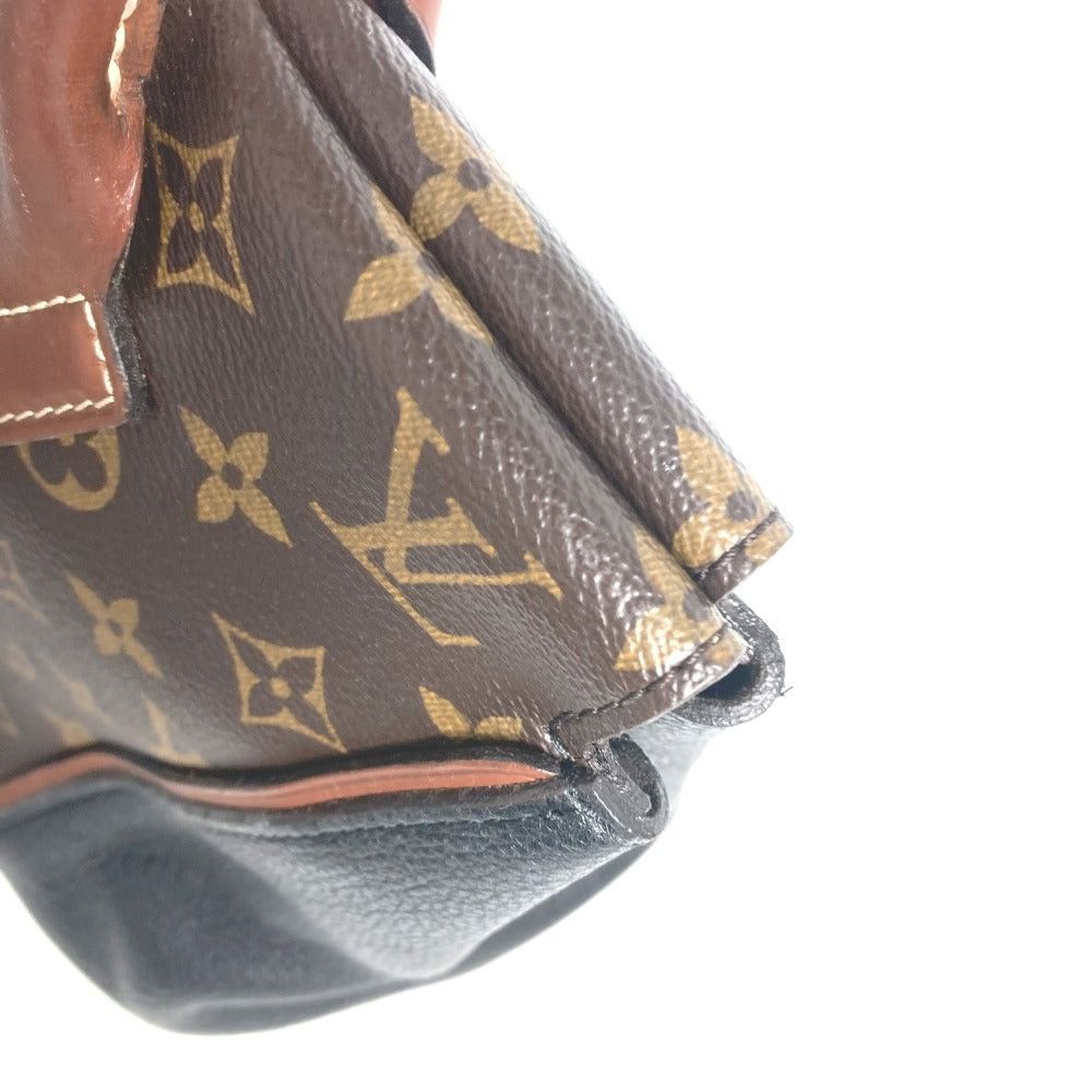 Louis Vuitton Louis Vuitton M40942 Monogram Tote Double Pm Bag Briefcase Shawl Shoulder Handbag Canvas Women Brown Size ONE SIZE - 8 Thumbnail