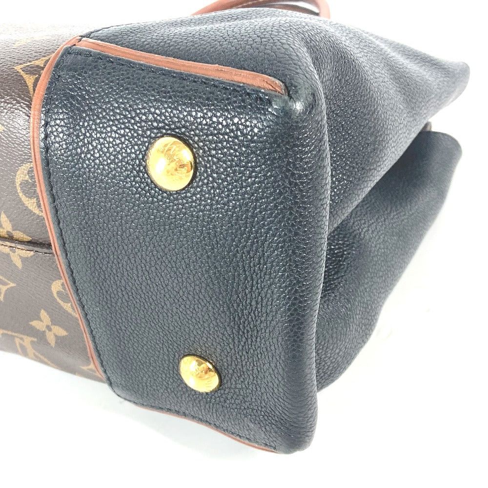 Louis Vuitton Louis Vuitton M40942 Monogram Tote Double Pm Bag Briefcase Shawl Shoulder Handbag Canvas Women Brown Size ONE SIZE - 6 Thumbnail