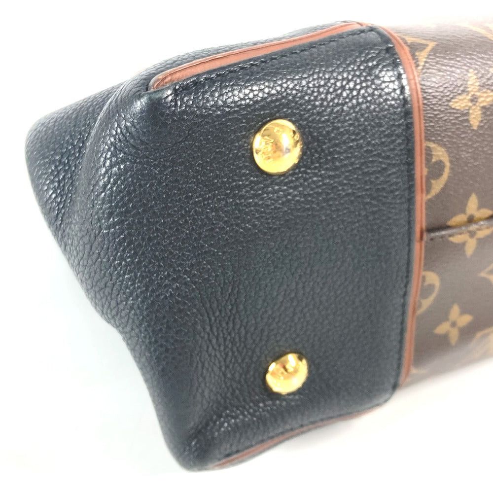 Louis Vuitton Louis Vuitton M40942 Monogram Tote Double Pm Bag Briefcase Shawl Shoulder Handbag Canvas Women Brown Size ONE SIZE - 5 Thumbnail
