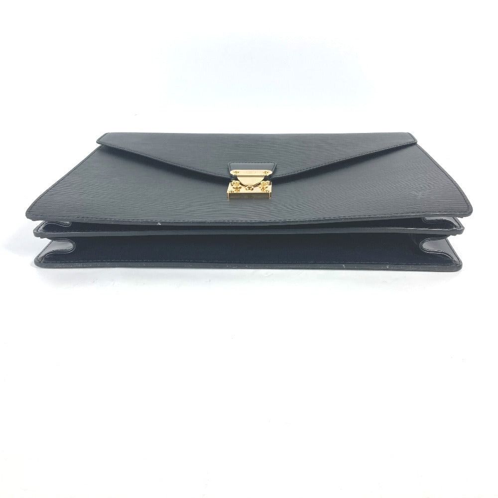 Louis Vuitton Louis Vuitton M54412 Epi Serviette Ambassador Briefcase Handbag Business Bag Leather Men Noir Black Size ONE SIZE - 7 Thumbnail