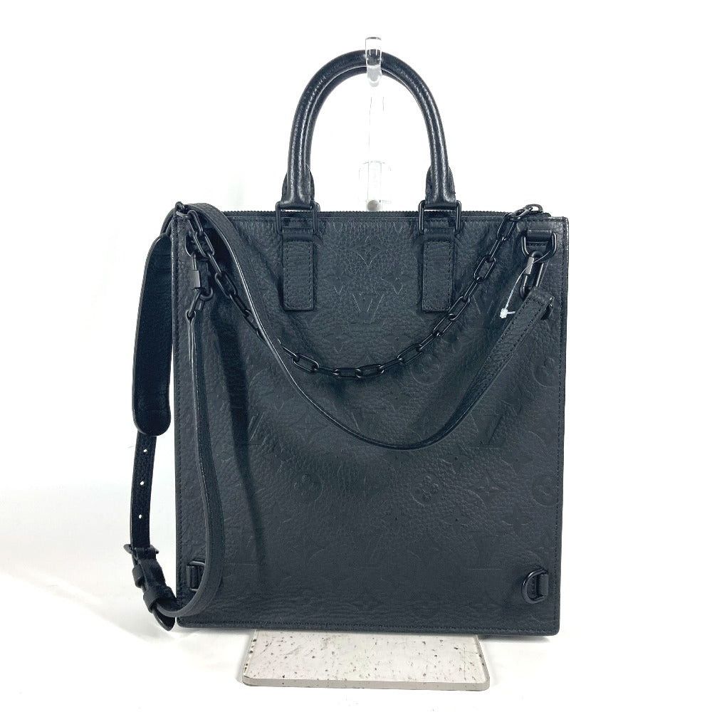 Louis Vuitton Louis Vuitton M55924 Monogram Trillon Sackpla Briefcase 2 Way Bag Tote Vertical Diagonal Hanging (E.G. Of A Rocket) Shoulder Tryon Leather Men Noir Black Size ONE SIZE - 2 Thumbnail