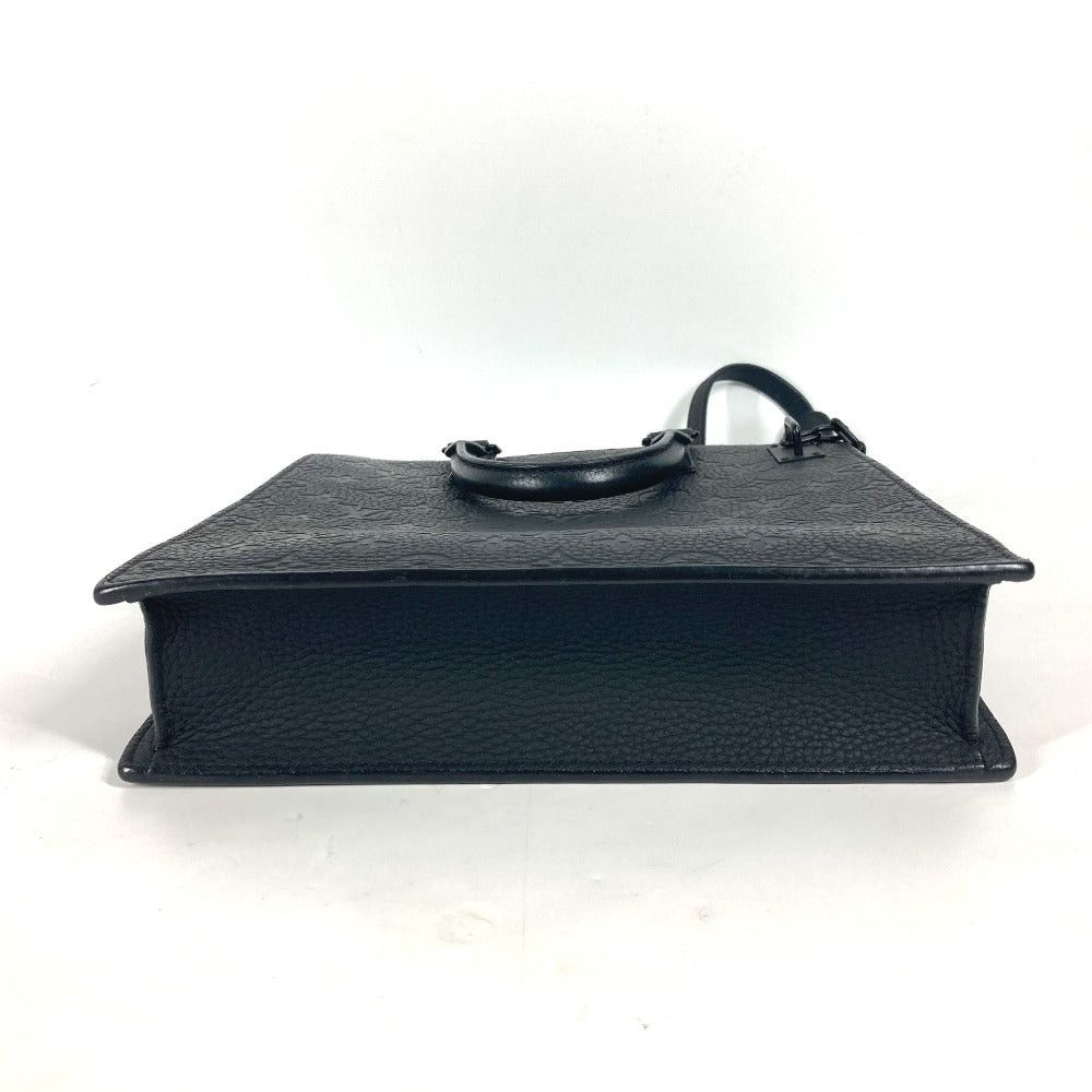 Louis Vuitton Louis Vuitton M55924 Monogram Trillon Sackpla Briefcase 2 Way Bag Tote Vertical Diagonal Hanging (E.G. Of A Rocket) Shoulder Tryon Leather Men Noir Black Size ONE SIZE - 5 Thumbnail