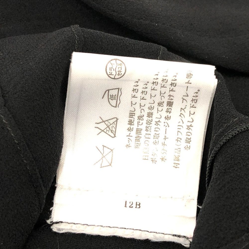 Chanel Chanel P55115 Apparel (Clothing) Long Sleeves Tops See-Through Camellia Brooch Blouse Silk Women Black Size XS / US 0-2 / IT 36-38 - 8 Thumbnail