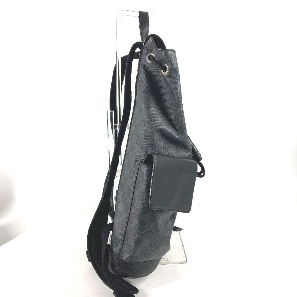 Gucci Gucci 49556 Gg Supreme Tiger Bag Pack Rucksack Canvas Men Black Size ONE SIZE - 3 Thumbnail