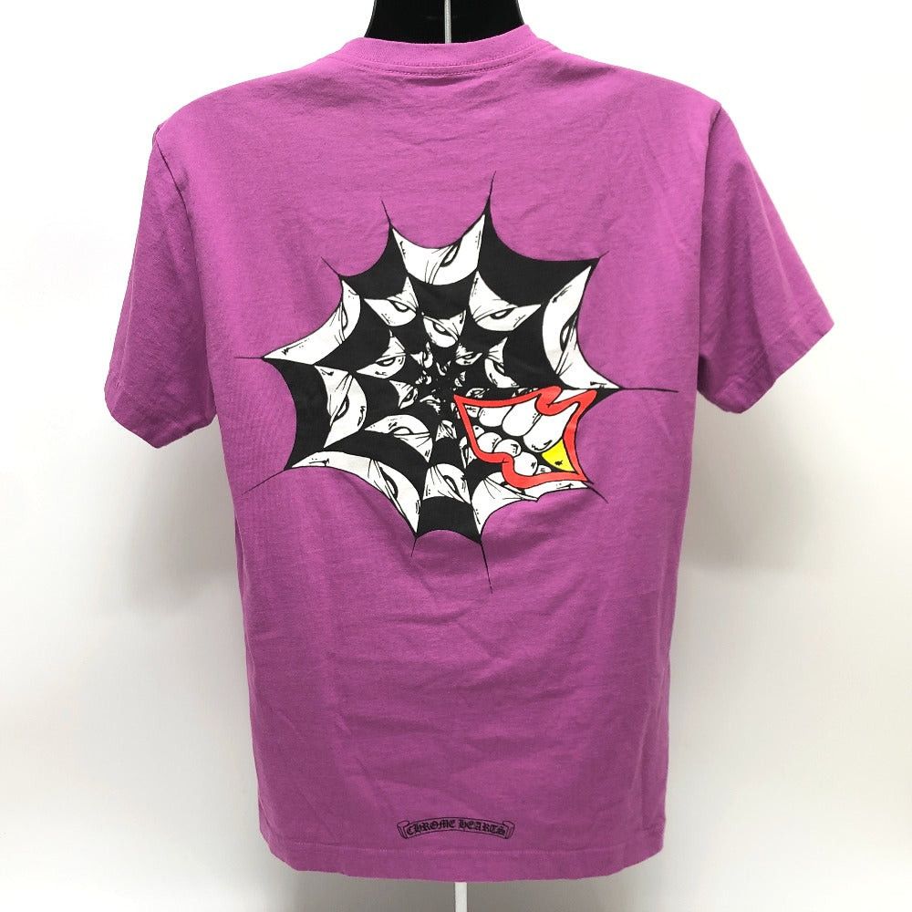 Chrome Hearts Chrome Hearts Matty Boy Ppo Physm Mattie Spider Chomper Back Print Apparel (Clothing) Tops Short-Sleeved T-Shirt Cotton Men Purple Size US M / EU 48-50 / 2 - 2 Thumbnail