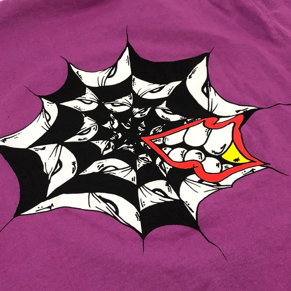 Chrome Hearts Chrome Hearts Matty Boy Ppo Physm Mattie Spider Chomper Back Print Apparel (Clothing) Tops Short-Sleeved T-Shirt Cotton Men Purple Size US M / EU 48-50 / 2 - 7 Thumbnail