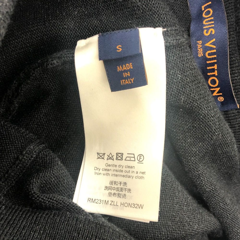 Louis Vuitton Louis Vuitton Rm231M Pants Bottoms Logo Badge Knit Sweatshirt Apparel (Clothing) Wool Men Black Size US S / EU 44-46 / 1 - 13 Thumbnail