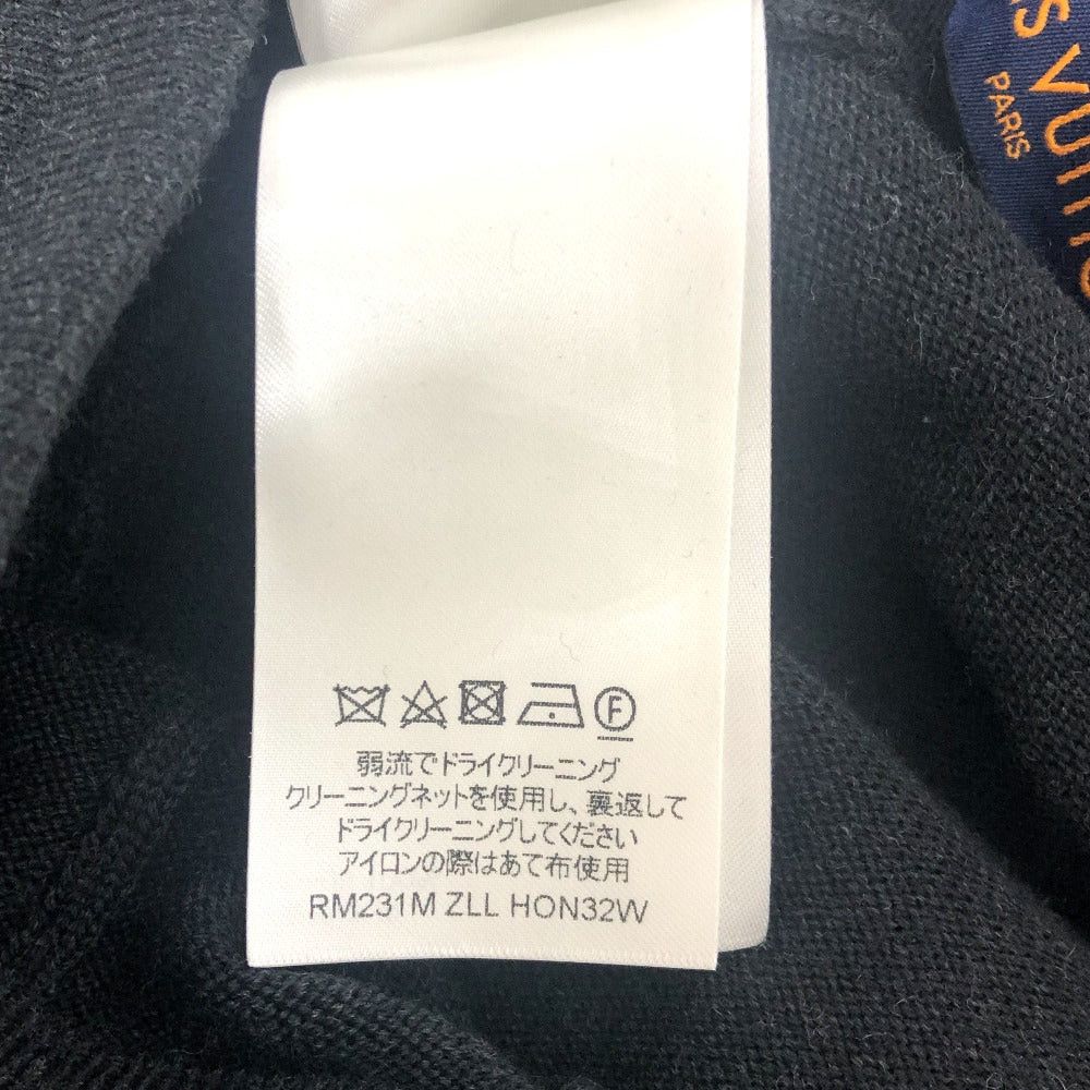 Louis Vuitton Louis Vuitton Rm231M Pants Bottoms Logo Badge Knit Sweatshirt Apparel (Clothing) Wool Men Black Size US S / EU 44-46 / 1 - 11 Thumbnail