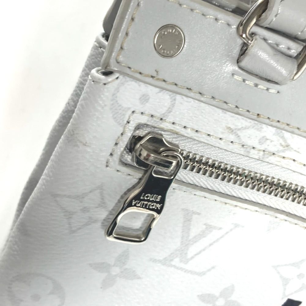 Louis Vuitton Louis Vuitton M44627 Monogram White Flat Vertical Tote 2 Way Bag Briefcase Shoulder Diagonal Hanging (E.G. Of A Rocket) Canvas Men Size ONE SIZE - 13 Thumbnail