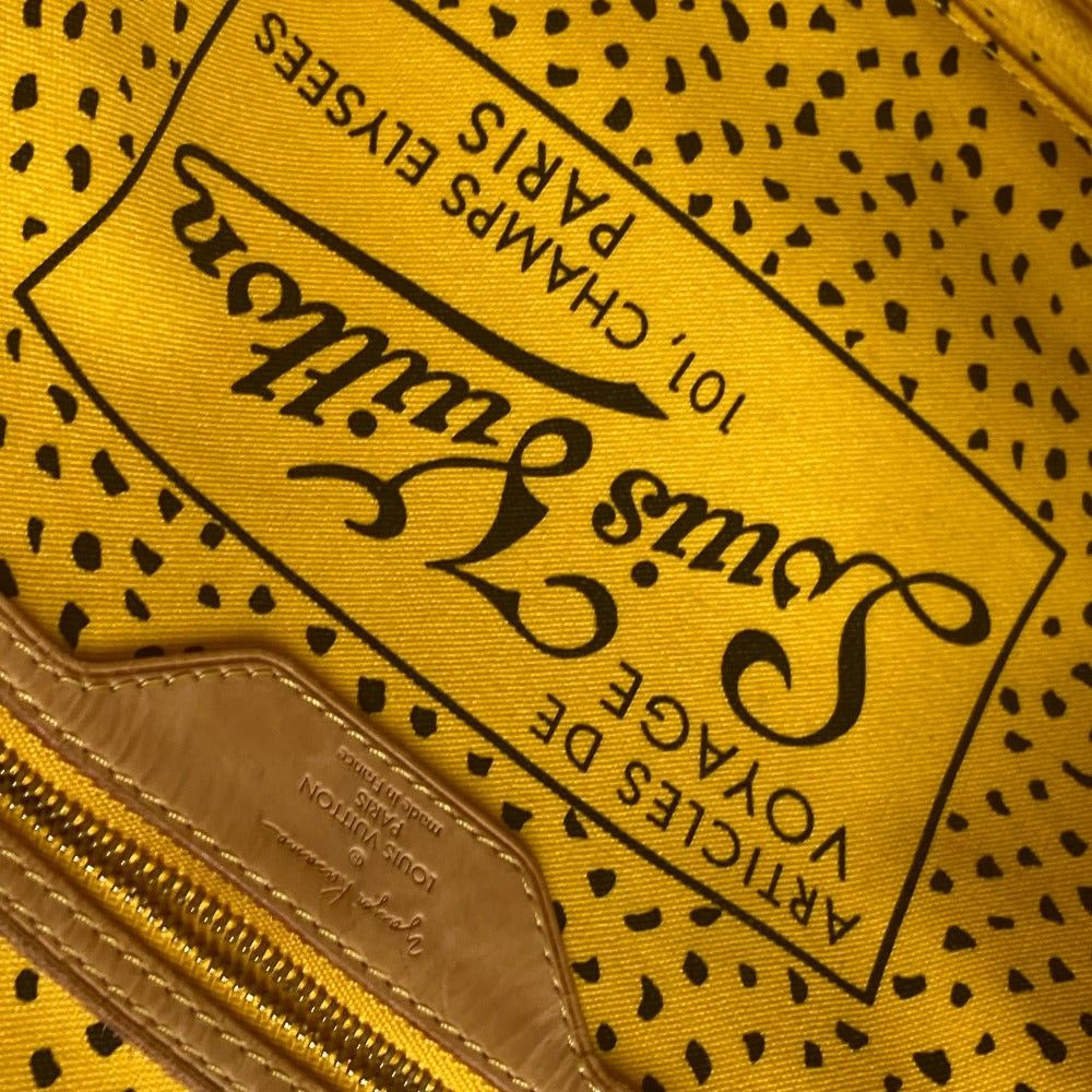 Louis Vuitton Louis Vuitton M40685 Yayoi Kusama Collaboration Monogram Wave Dot Neverfull Mm Briefcase Shoulder Bag Shawl Tote Canvas Women Jonne Yellow Size ONE SIZE - 11 Thumbnail
