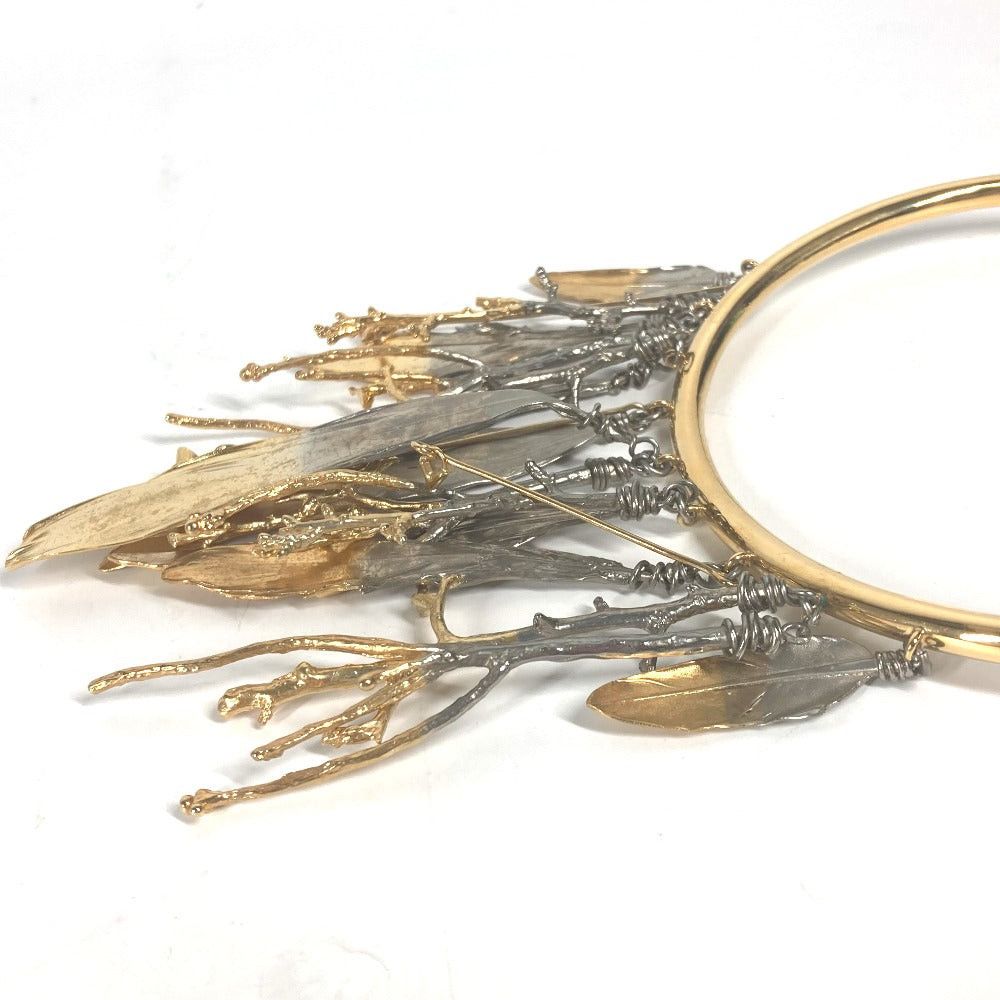 Louis Vuitton Louis Vuitton Mp2409 Plume Necklace Blade (Fan, Propeller, Etc.) Accessories Choker Metal Women Gold Size ONE SIZE - 7 Thumbnail