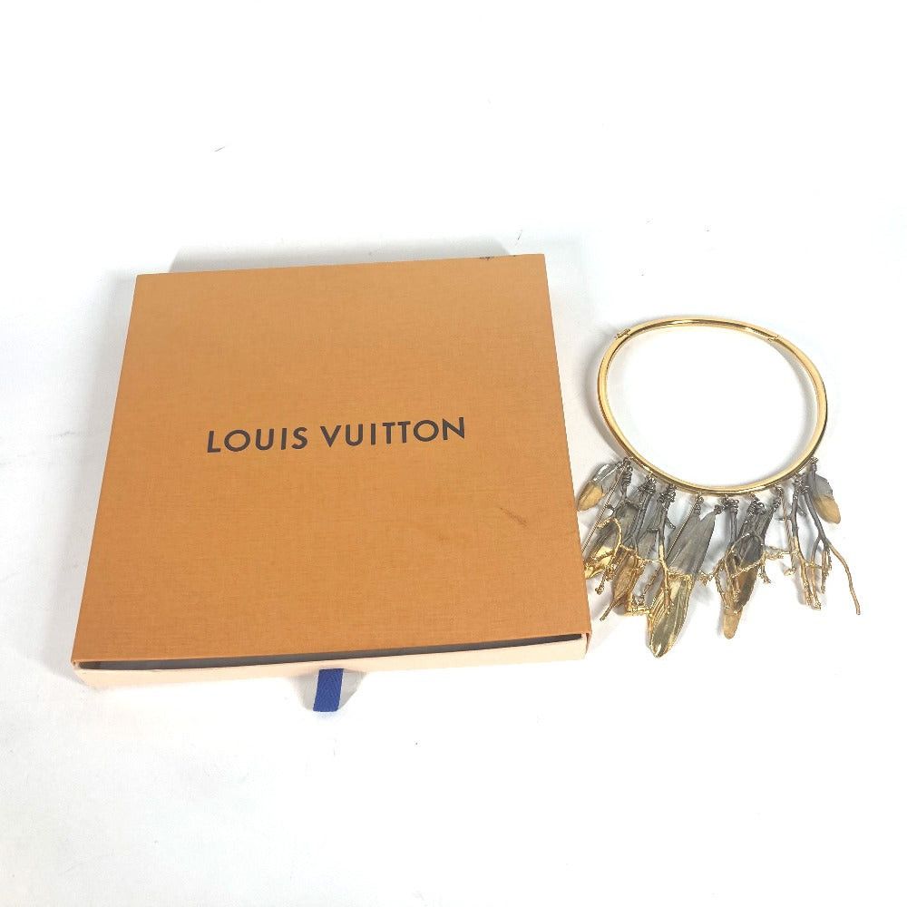 Louis Vuitton Louis Vuitton Mp2409 Plume Necklace Blade (Fan, Propeller, Etc.) Accessories Choker Metal Women Gold Size ONE SIZE - 11 Thumbnail