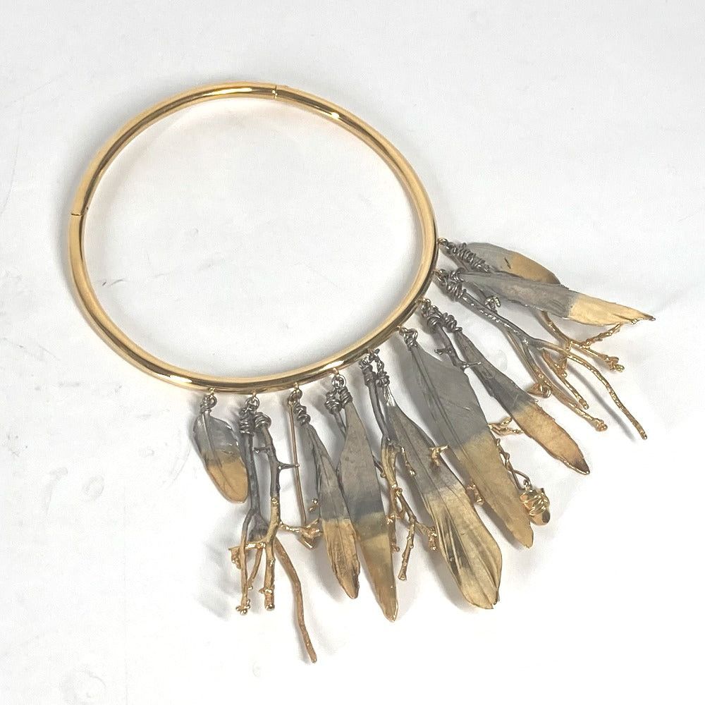 Louis Vuitton Louis Vuitton Mp2409 Plume Necklace Blade (Fan, Propeller, Etc.) Accessories Choker Metal Women Gold Size ONE SIZE - 5 Thumbnail
