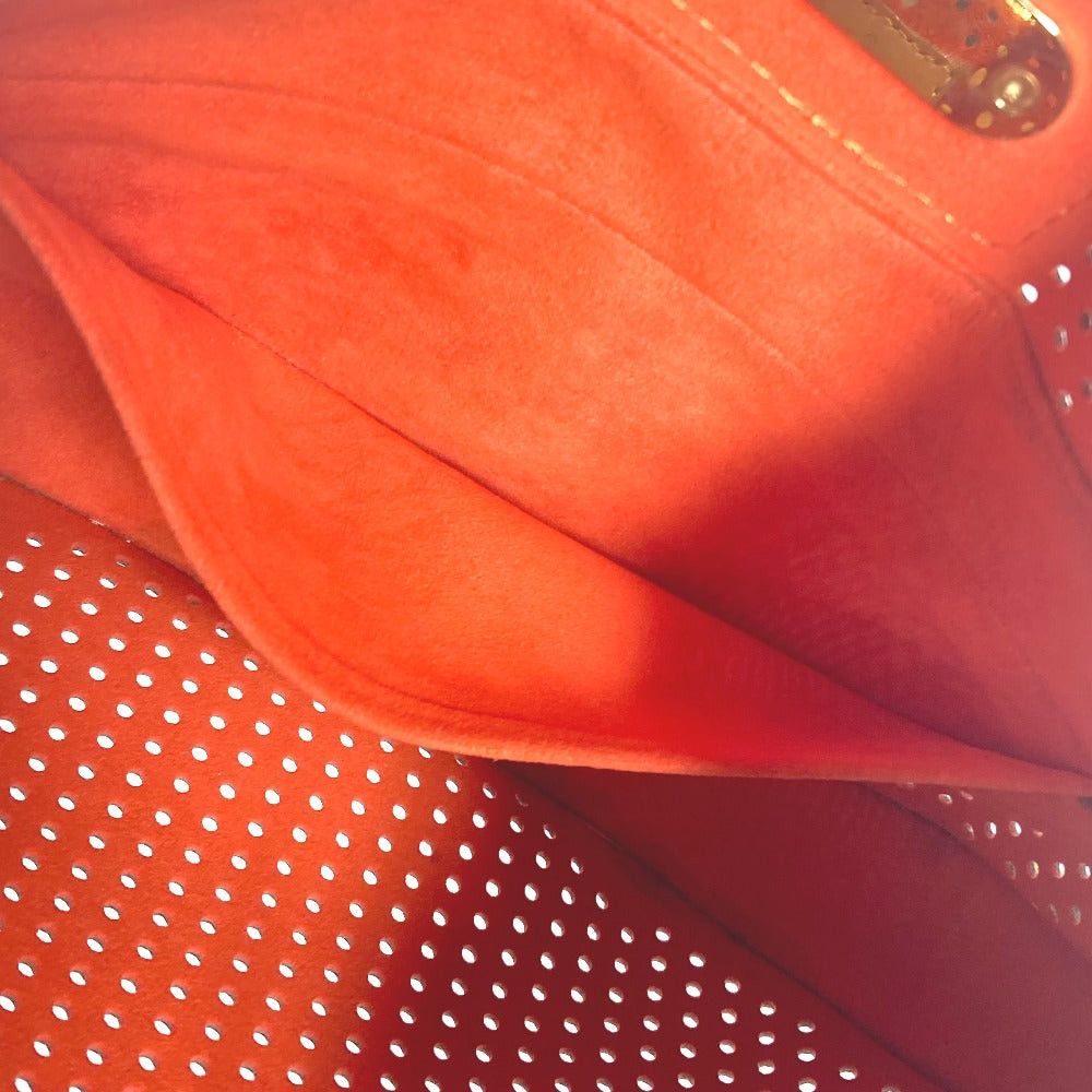 Louis Vuitton Louis Vuitton M95178 Monogram Perfo Dohmi (Protrusion On The Top Of A Pagoda Finial) Lunne. Shawl Shoulder Bag Canvas Women Oranger Orange Size ONE SIZE - 17 Thumbnail
