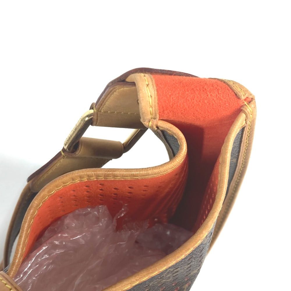 Louis Vuitton Louis Vuitton M95178 Monogram Perfo Dohmi (Protrusion On The Top Of A Pagoda Finial) Lunne. Shawl Shoulder Bag Canvas Women Oranger Orange Size ONE SIZE - 8 Thumbnail