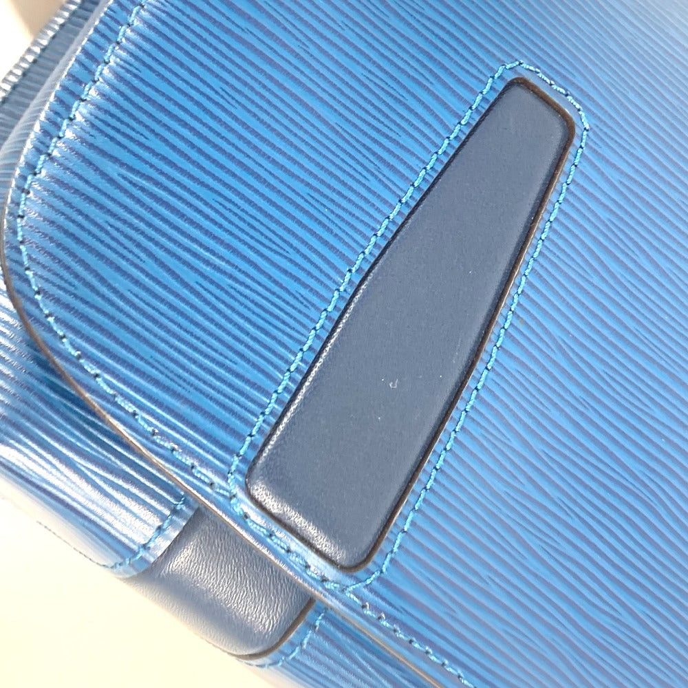 Louis Vuitton Louis Vuitton M53407 Epi Harrington Messenger Diagonal Hanging (E.G. Of A Rocket) Briefcase Flap Shoulder Bag Leather Men Blue Azul (Blue Cheese) Size ONE SIZE - 10 Thumbnail