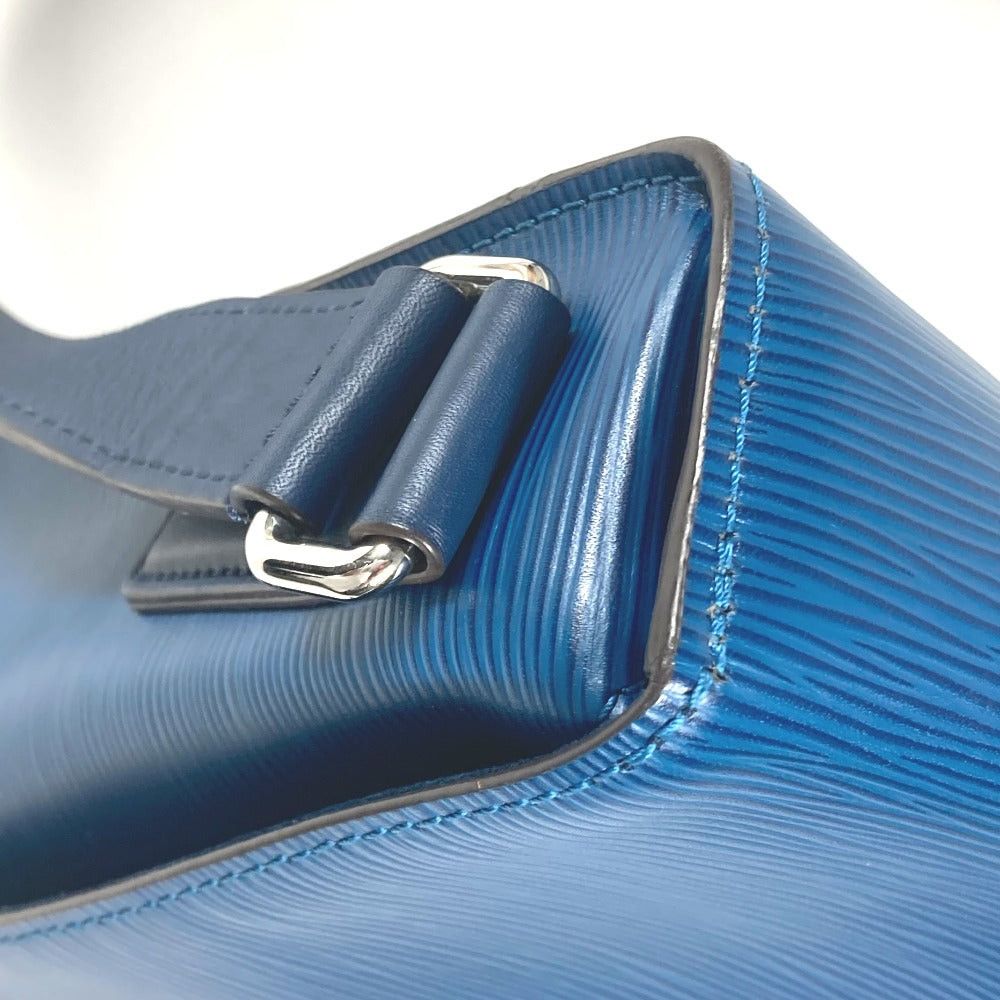Louis Vuitton Louis Vuitton M53407 Epi Harrington Messenger Diagonal Hanging (E.G. Of A Rocket) Briefcase Flap Shoulder Bag Leather Men Blue Azul (Blue Cheese) Size ONE SIZE - 9 Thumbnail