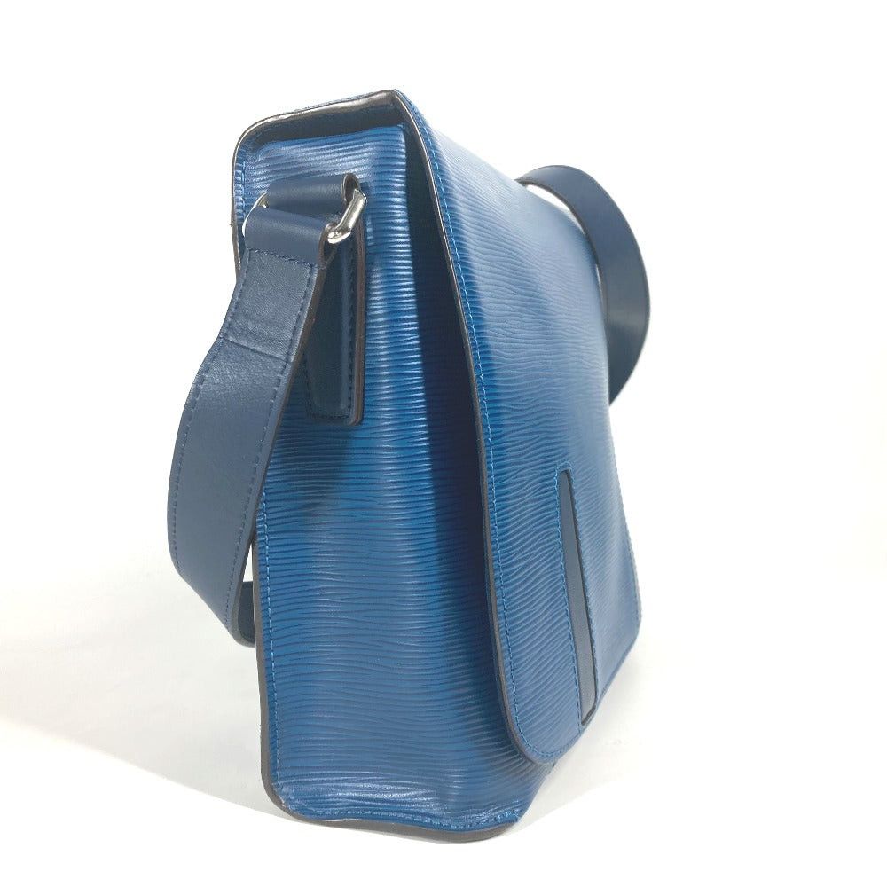Louis Vuitton Louis Vuitton M53407 Epi Harrington Messenger Diagonal Hanging (E.G. Of A Rocket) Briefcase Flap Shoulder Bag Leather Men Blue Azul (Blue Cheese) Size ONE SIZE - 2 Thumbnail