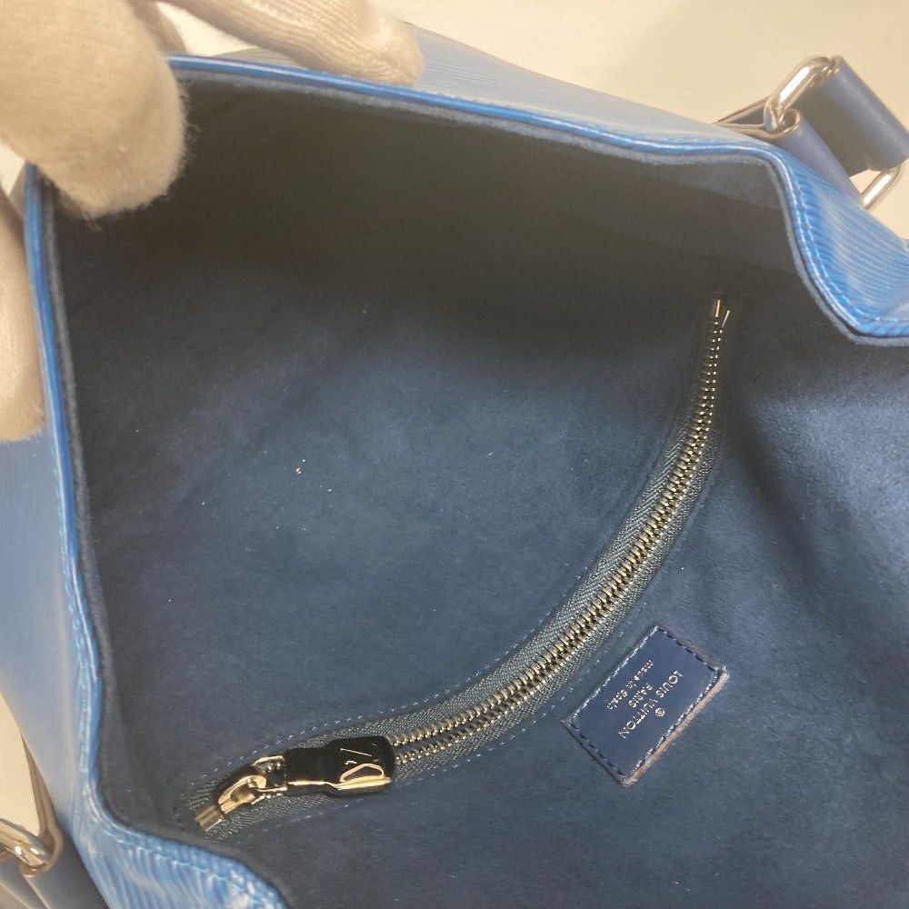 Louis Vuitton Louis Vuitton M53407 Epi Harrington Messenger Diagonal Hanging (E.G. Of A Rocket) Briefcase Flap Shoulder Bag Leather Men Blue Azul (Blue Cheese) Size ONE SIZE - 15 Thumbnail