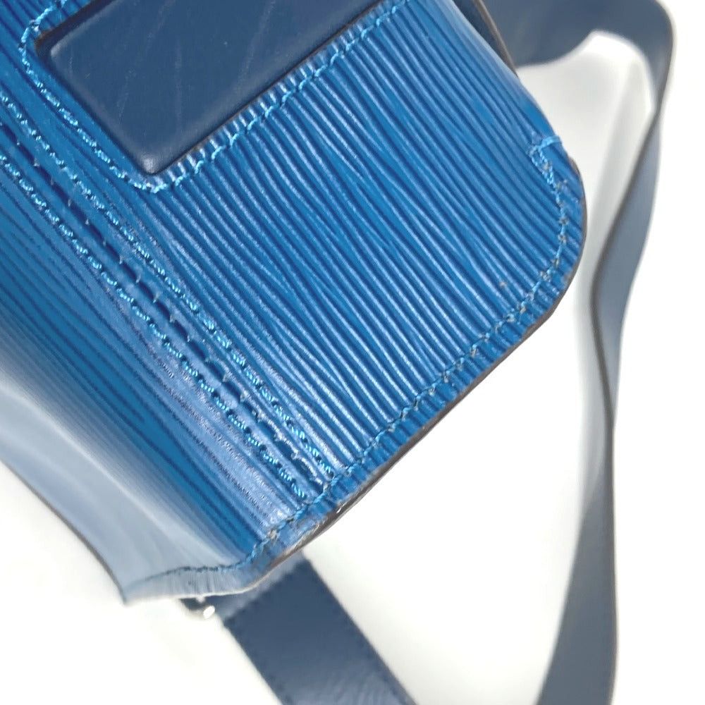 Louis Vuitton Louis Vuitton M53407 Epi Harrington Messenger Diagonal Hanging (E.G. Of A Rocket) Briefcase Flap Shoulder Bag Leather Men Blue Azul (Blue Cheese) Size ONE SIZE - 13 Thumbnail