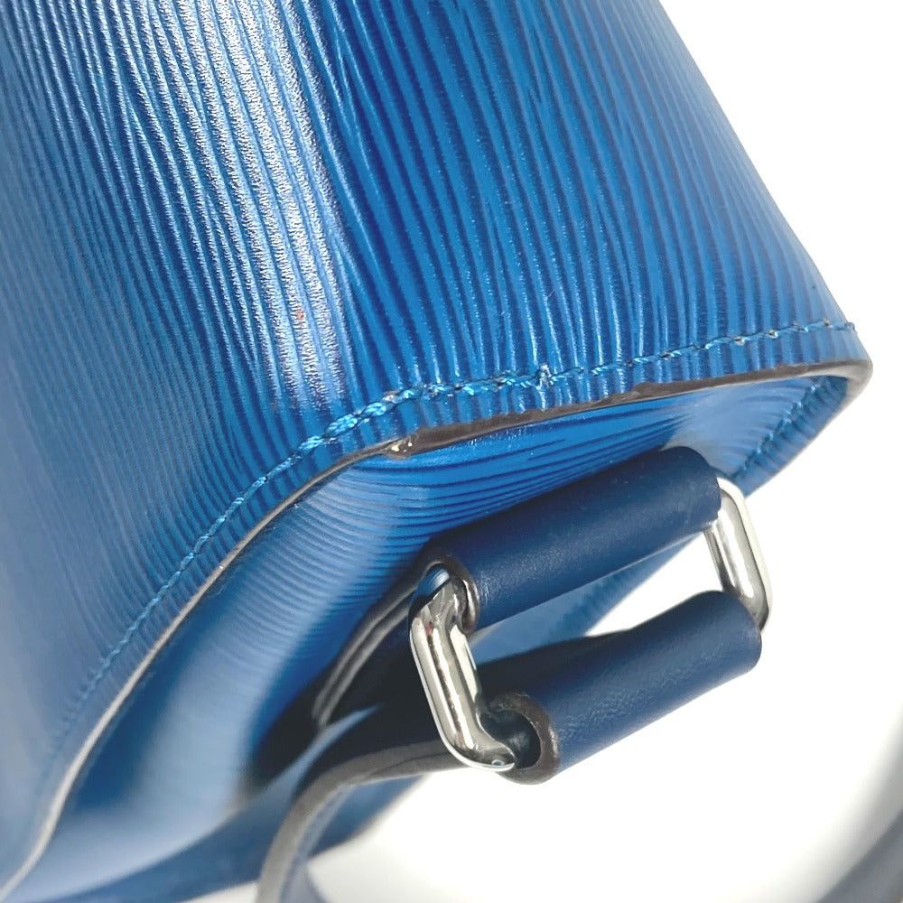 Louis Vuitton Louis Vuitton M53407 Epi Harrington Messenger Diagonal Hanging (E.G. Of A Rocket) Briefcase Flap Shoulder Bag Leather Men Blue Azul (Blue Cheese) Size ONE SIZE - 8 Thumbnail