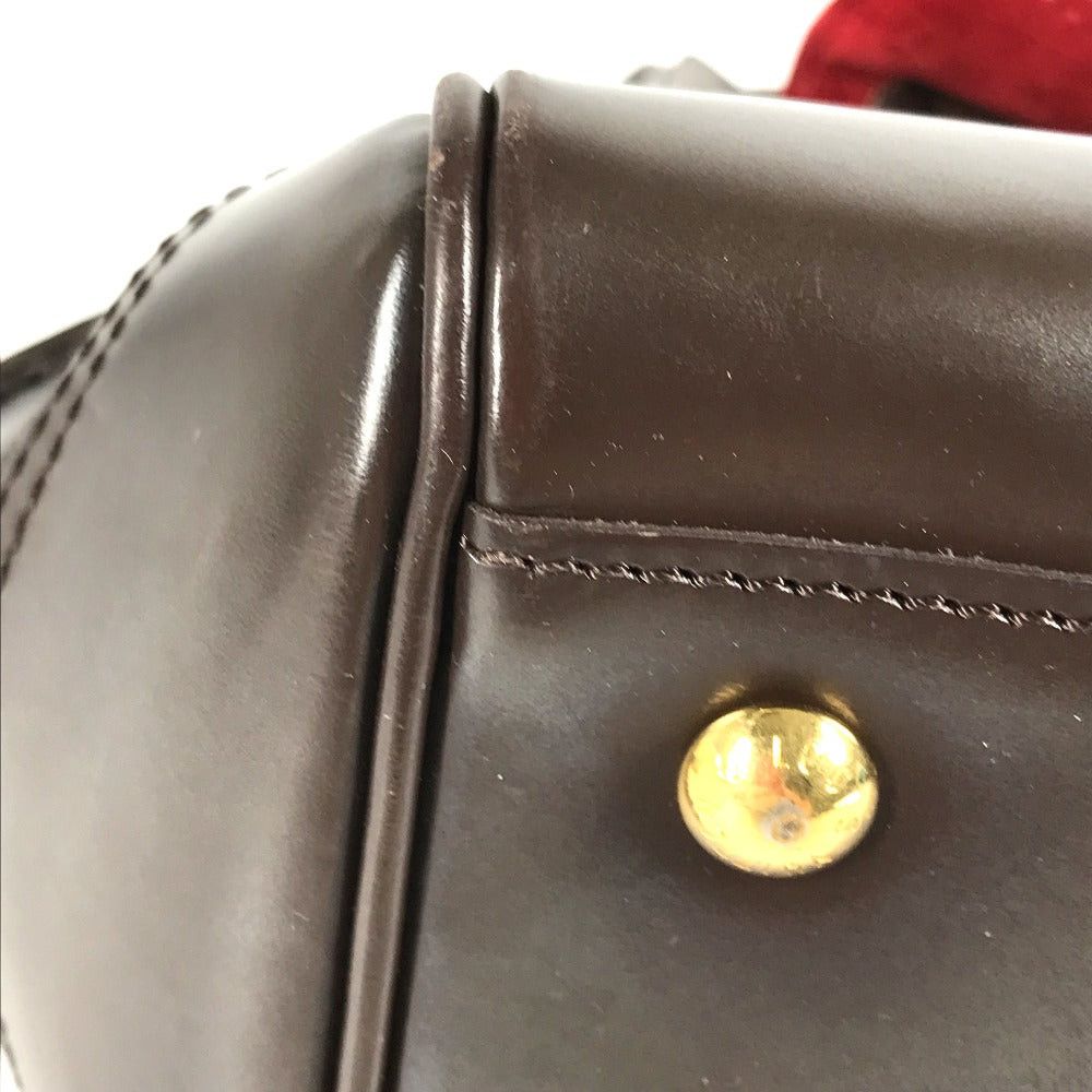 Louis Vuitton Louis Vuitton N51201 Damier Knightsbridge Briefcase Handbag Tote Bag Canvas Women Ebenu. Brown Size ONE SIZE - 6 Thumbnail