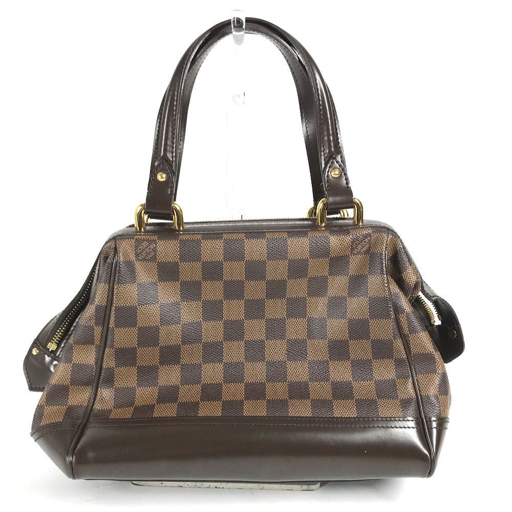 Louis Vuitton Louis Vuitton N51201 Damier Knightsbridge Briefcase Handbag Tote Bag Canvas Women Ebenu. Brown Size ONE SIZE - 2 Thumbnail