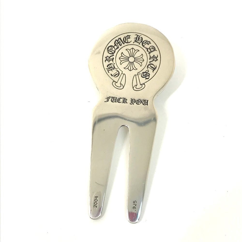 Chrome Hearts Chrome Hearts Golf Logo Green Fork Horseshoe Sports Sundries Sv925 Men Silver Size ONE SIZE - 2 Thumbnail
