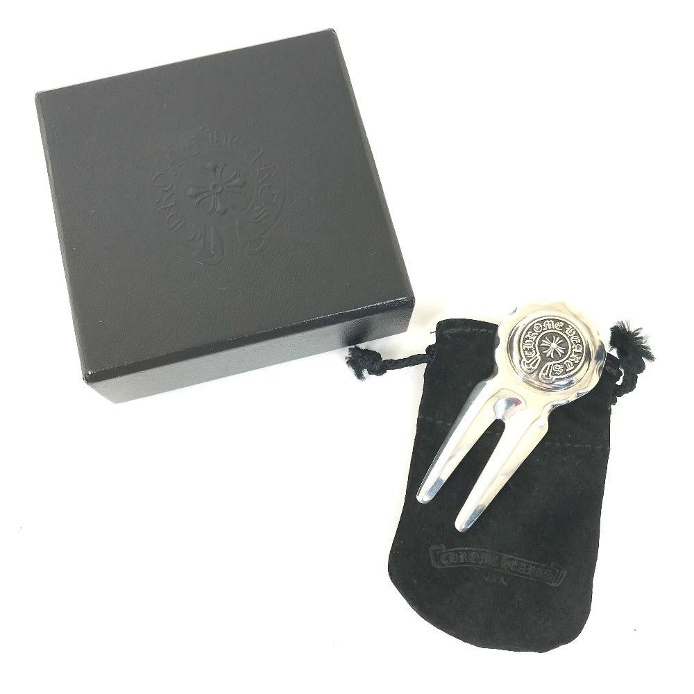 Chrome Hearts Chrome Hearts Golf Logo Green Fork Horseshoe Sports Sundries Sv925 Men Silver Size ONE SIZE - 11 Thumbnail