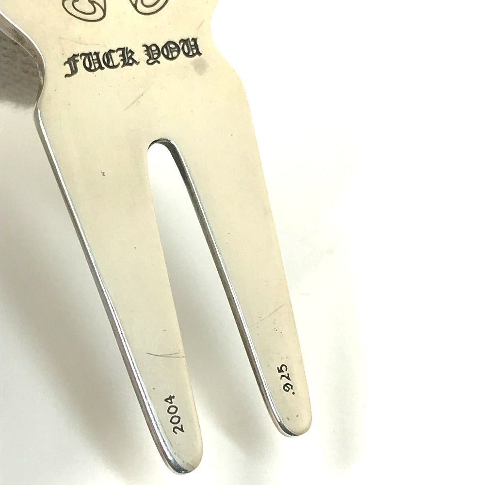Chrome Hearts Chrome Hearts Golf Logo Green Fork Horseshoe Sports Sundries Sv925 Men Silver Size ONE SIZE - 10 Thumbnail
