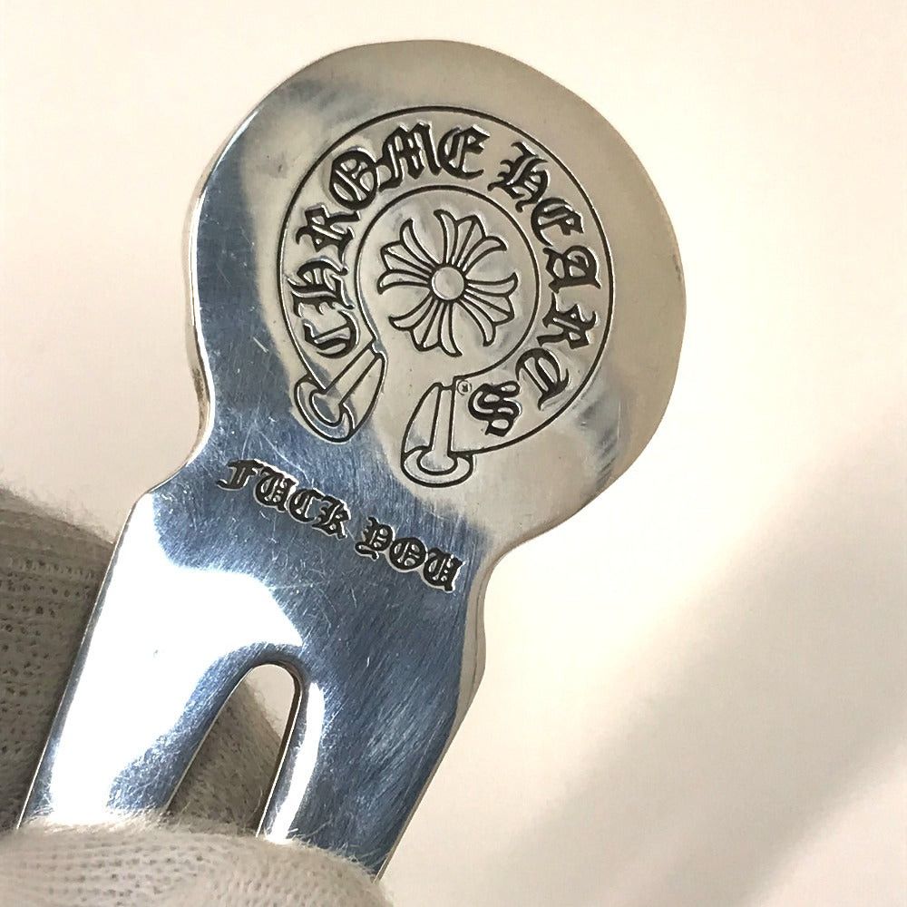 Chrome Hearts Chrome Hearts Golf Logo Green Fork Horseshoe Sports Sundries Sv925 Men Silver Size ONE SIZE - 9 Thumbnail