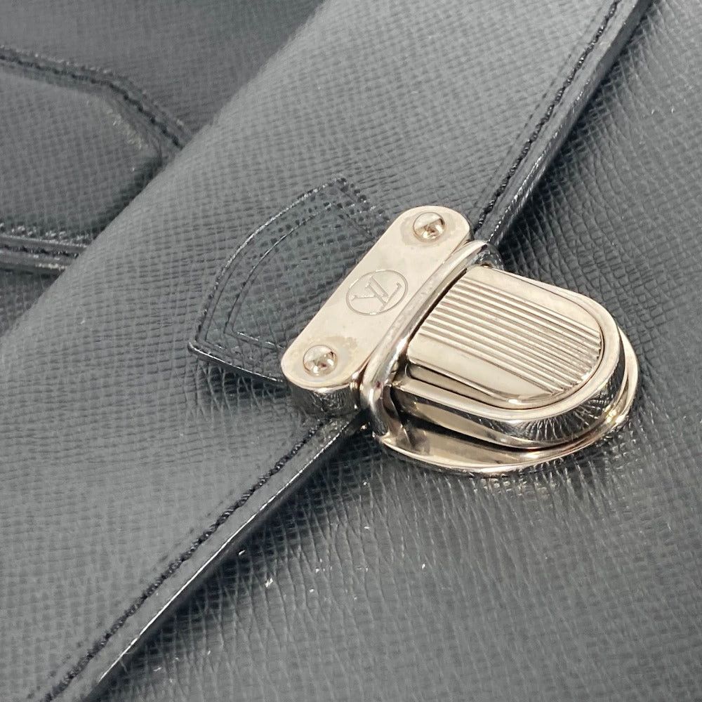 Louis Vuitton Louis Vuitton M32502 Taiga Ivan. Travel Bag Briefcase Boston Leather Men Aldouise Black Size ONE SIZE - 14 Thumbnail