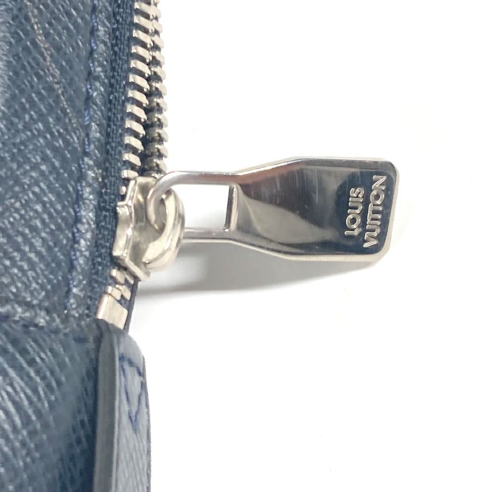 Louis Vuitton Louis Vuitton M32640 Taiga Vasili Pm Attaché Case Porte-Documents Briefcase Business Bag Leather Men Boreal Dark Navy Size ONE SIZE - 8 Thumbnail