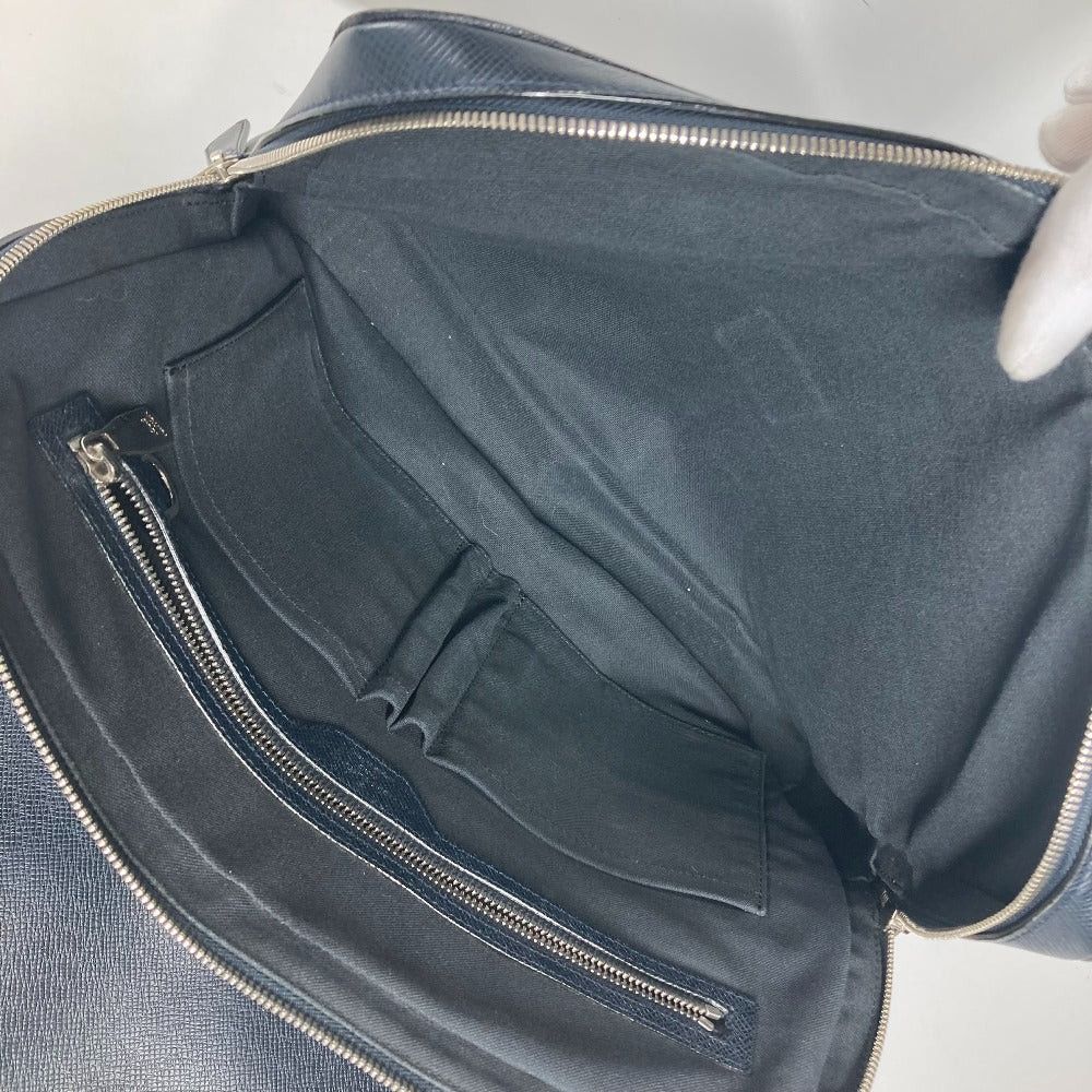 Louis Vuitton Louis Vuitton M32640 Taiga Vasili Pm Attaché Case Porte-Documents Briefcase Business Bag Leather Men Boreal Dark Navy Size ONE SIZE - 13 Thumbnail