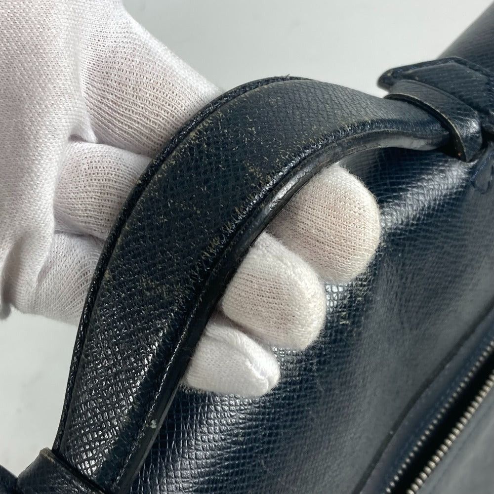 Louis Vuitton Louis Vuitton M32640 Taiga Vasili Pm Attaché Case Porte-Documents Briefcase Business Bag Leather Men Boreal Dark Navy Size ONE SIZE - 9 Thumbnail