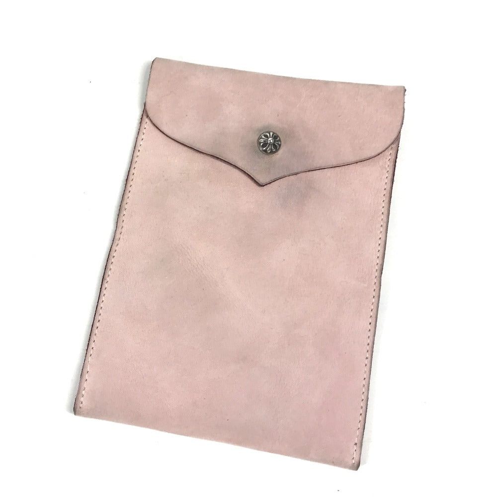 Chrome Hearts Chrome Hearts Multi-Pouch Laurie Lynn Stark Japan Exhibition Article Not For Sale Flat Accessory Case Pouch Suede Men Pink Size ONE SIZE - 2 Thumbnail