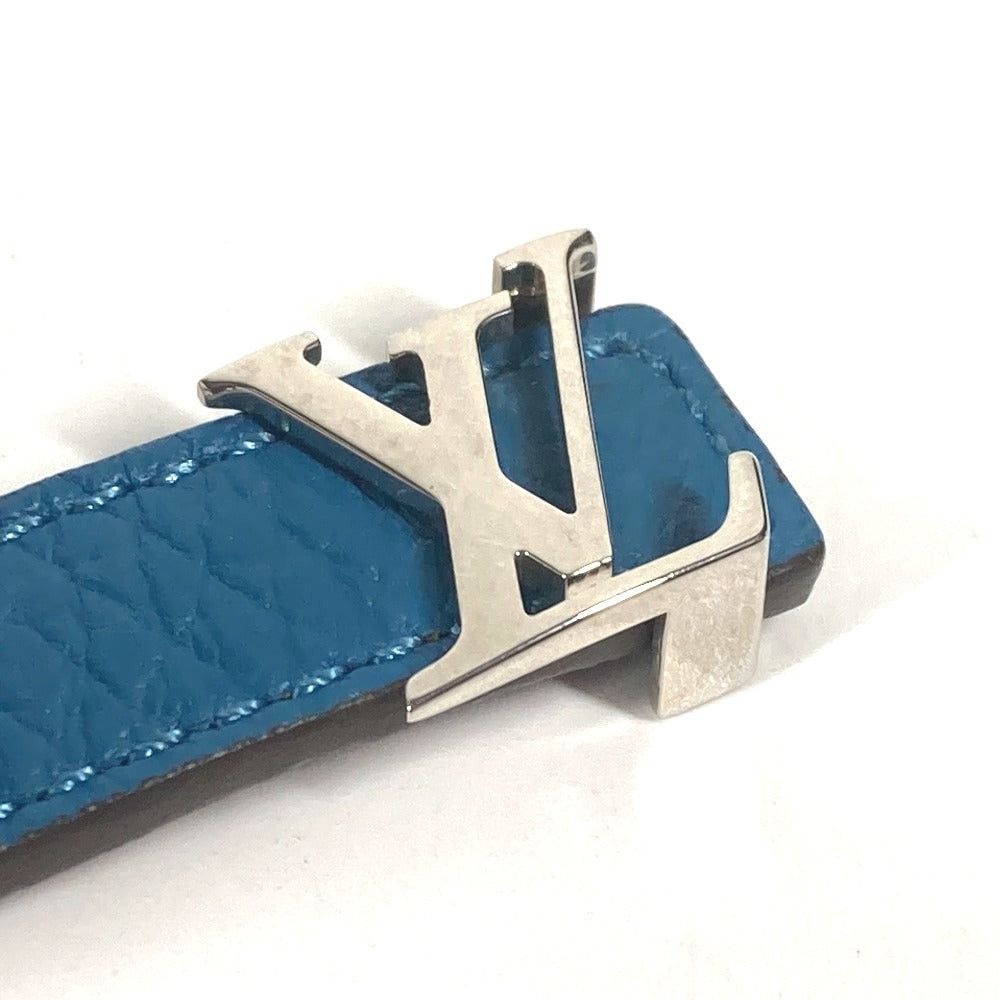 Louis Vuitton Louis Vuitton M6015E Brasle Lv Accessories Twofold Bicolor Bracelet Tryon Leather Unisex Blue Size ONE SIZE - 10 Thumbnail