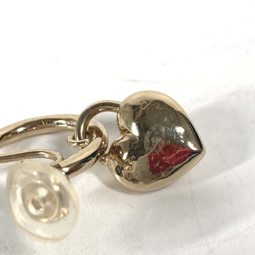 Chanel Chanel 22B Cc Coma Mark Heart Accessories Earring Metal Women Gold Size ONE SIZE - 12 Thumbnail
